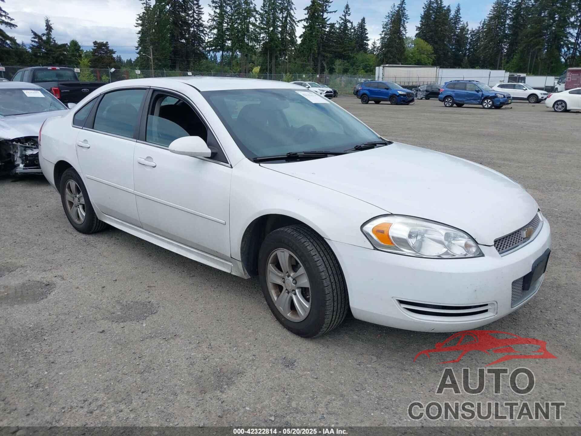 CHEVROLET IMPALA LIMITED 2015 - 2G1WA5E36F1163958