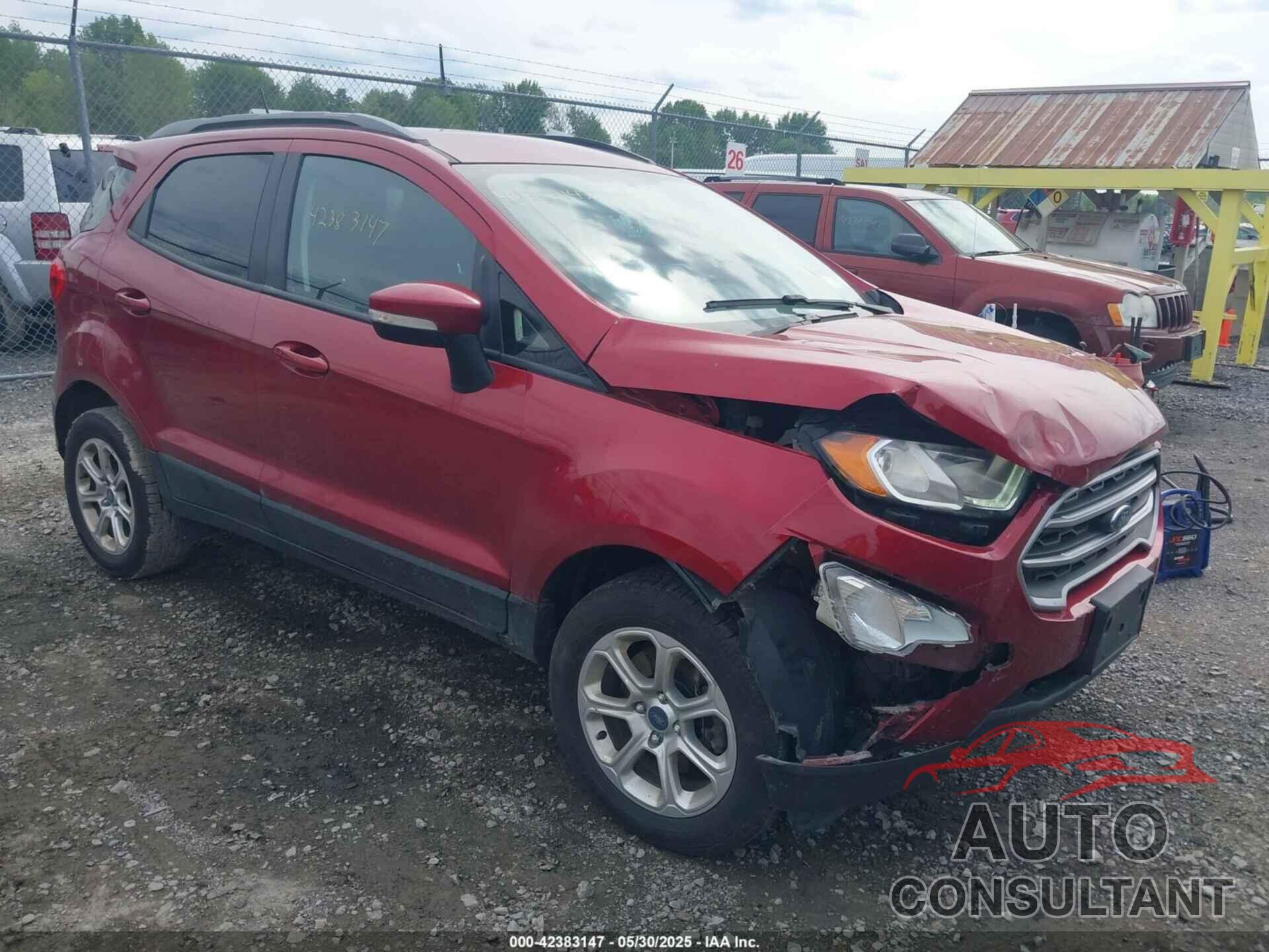 FORD ECOSPORT 2018 - MAJ6P1UL9JC245739