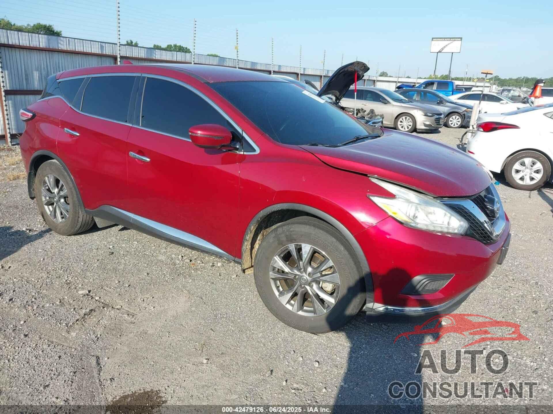 NISSAN MURANO 2016 - 5N1AZ2MG4GN169864