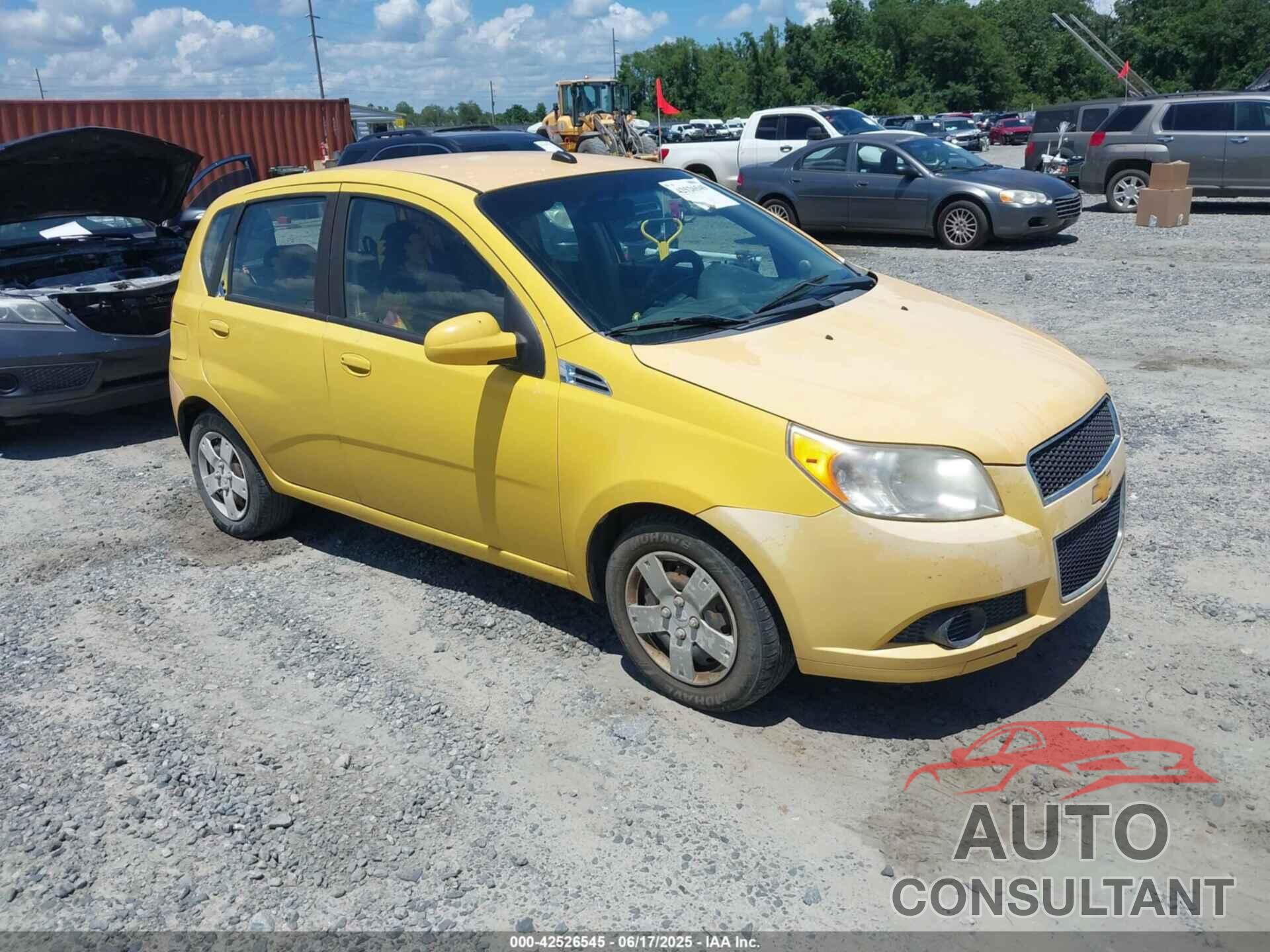 CHEVROLET AVEO 2010 - KL1TD6DE3AB136663