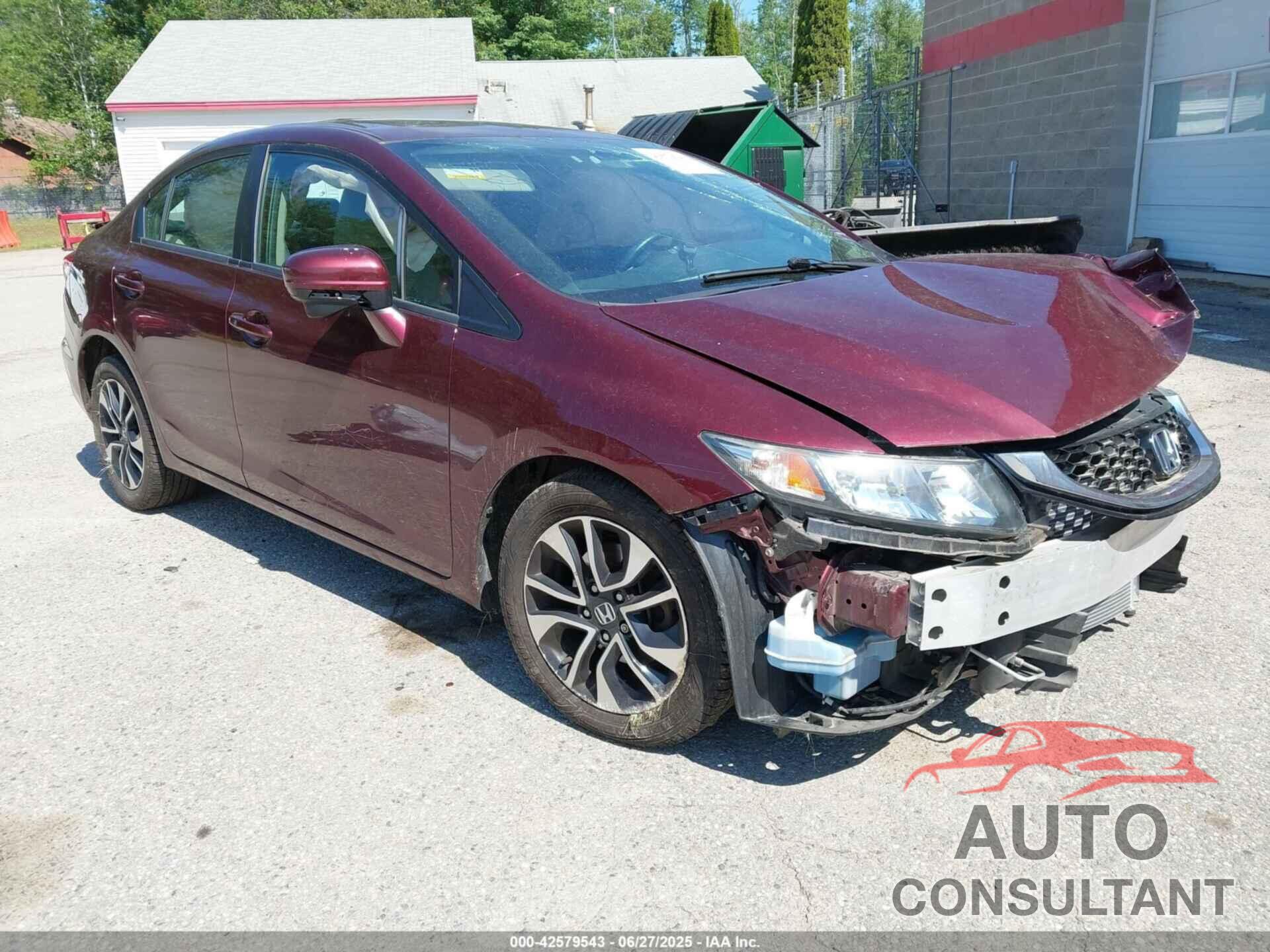 HONDA CIVIC 2014 - 19XFB2F82EE215942