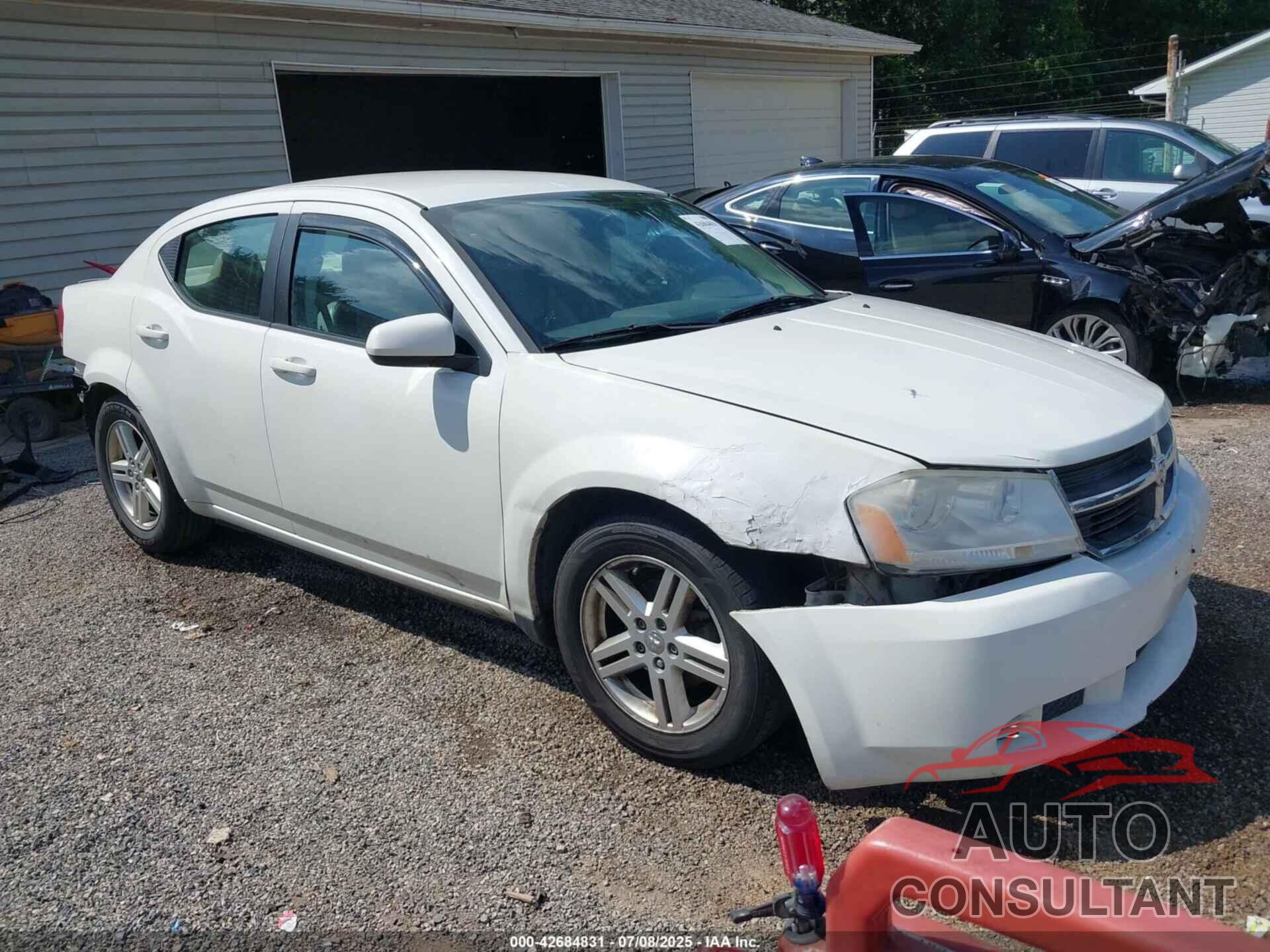 DODGE AVENGER 2010 - 1B3CC5FB9AN139334