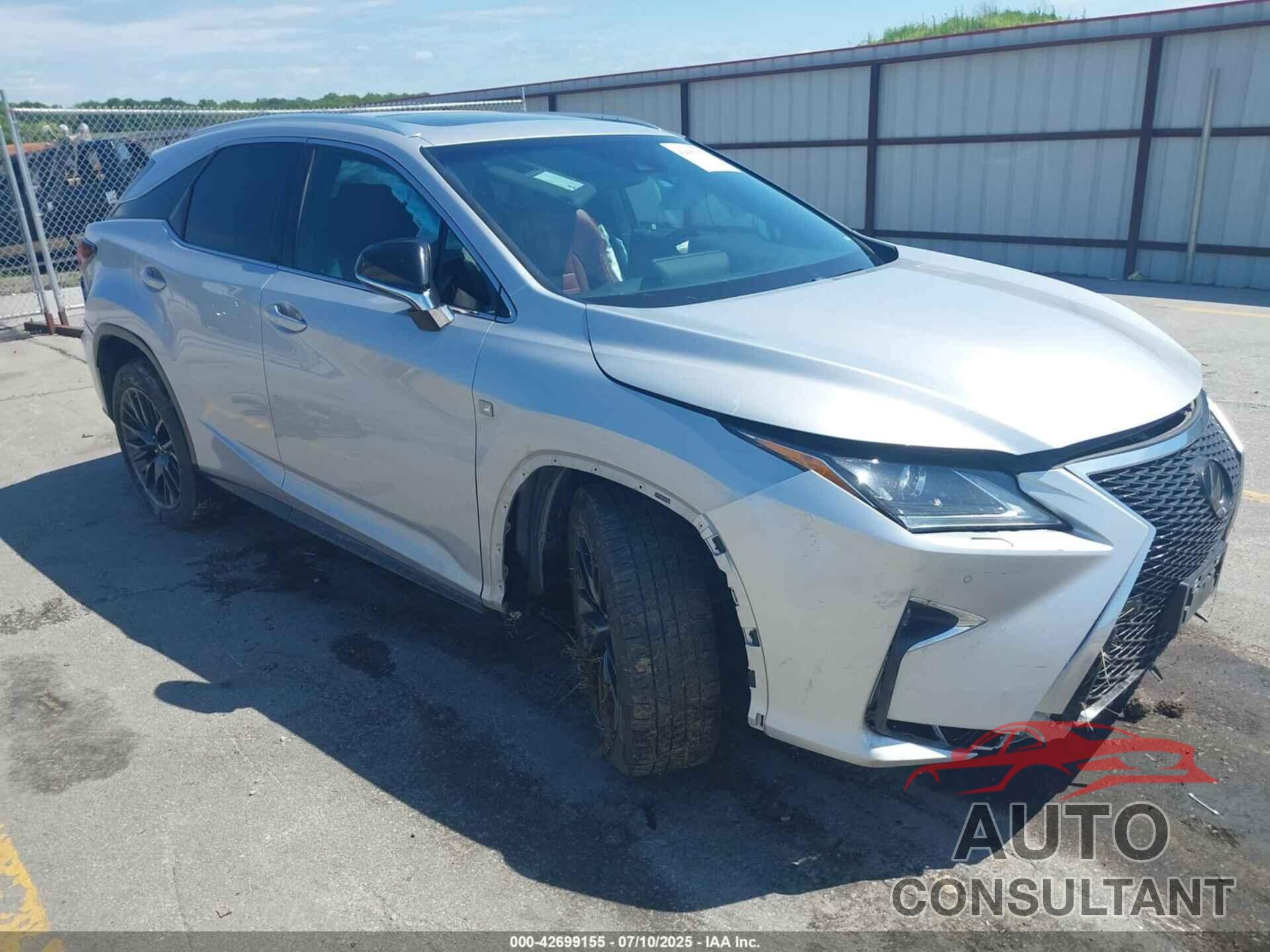 LEXUS RX 350 2016 - 2T2BZMCA2GC044314