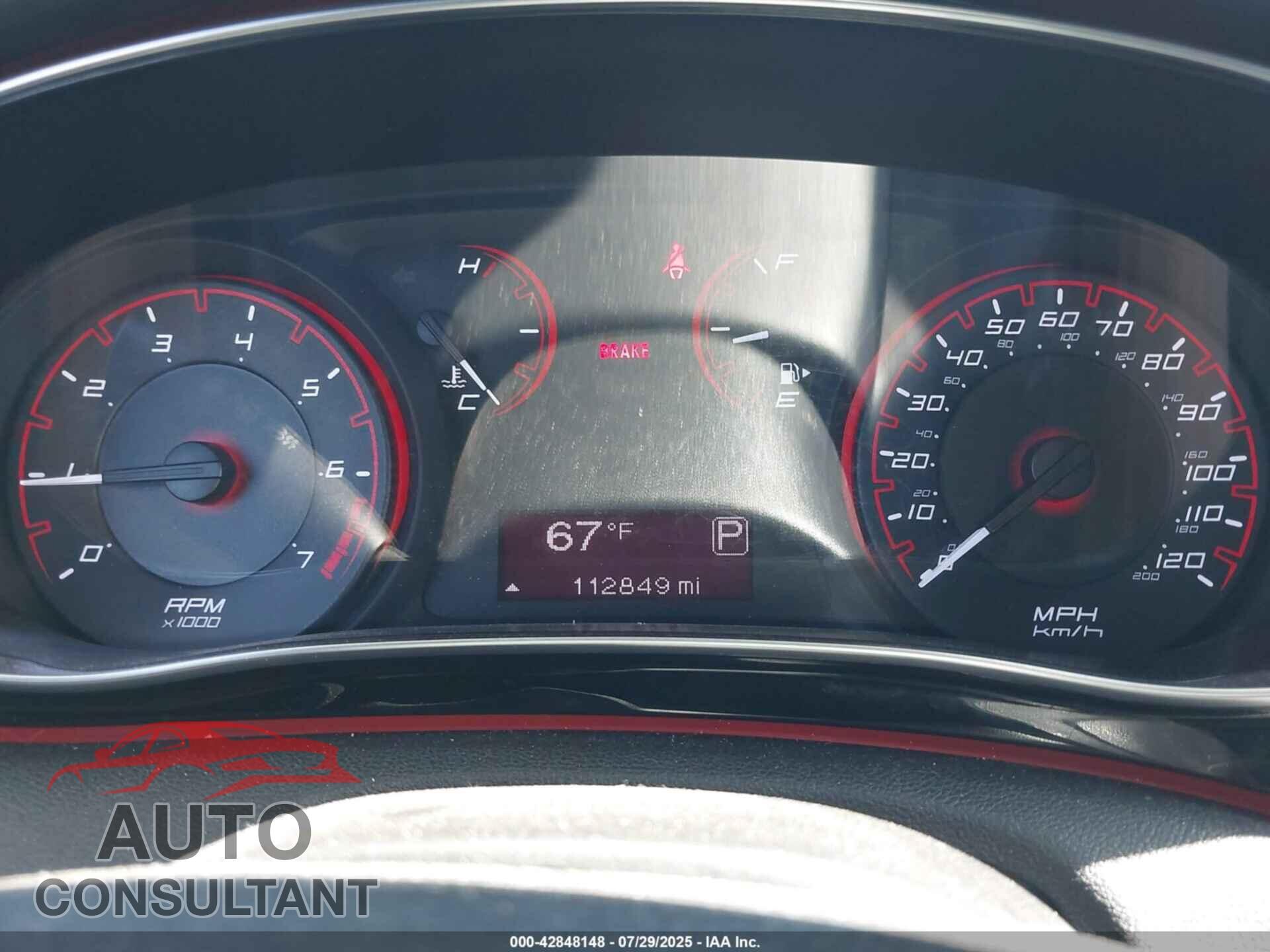 DODGE DART 2014 - 1C3CDFBB1ED877958