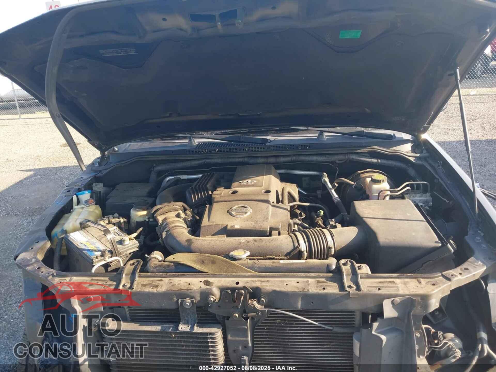 NISSAN FRONTIER 2012 - 1N6AD0EV5CC449896