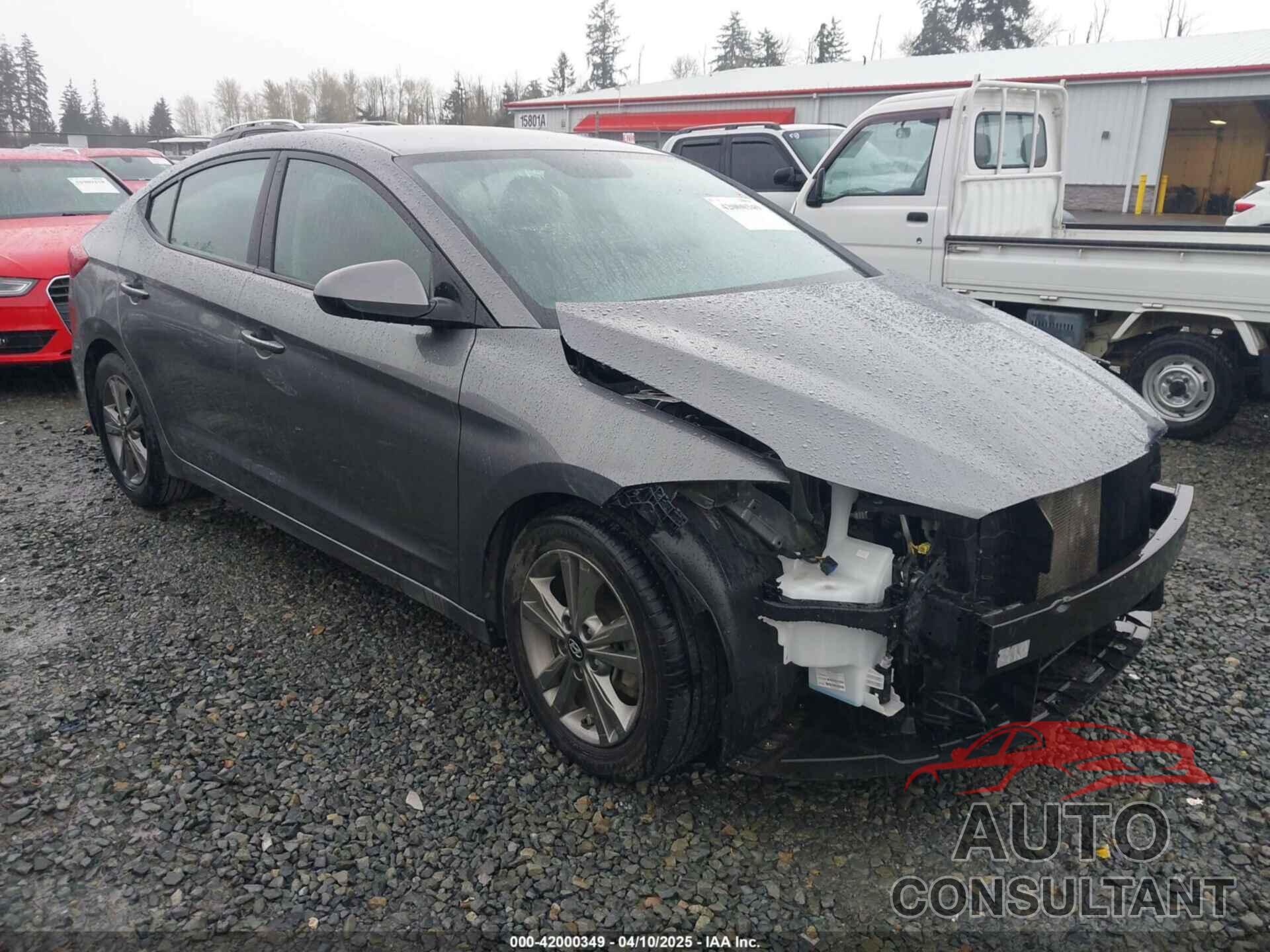 HYUNDAI ELANTRA 2018 - 5NPD84LF9JH342682