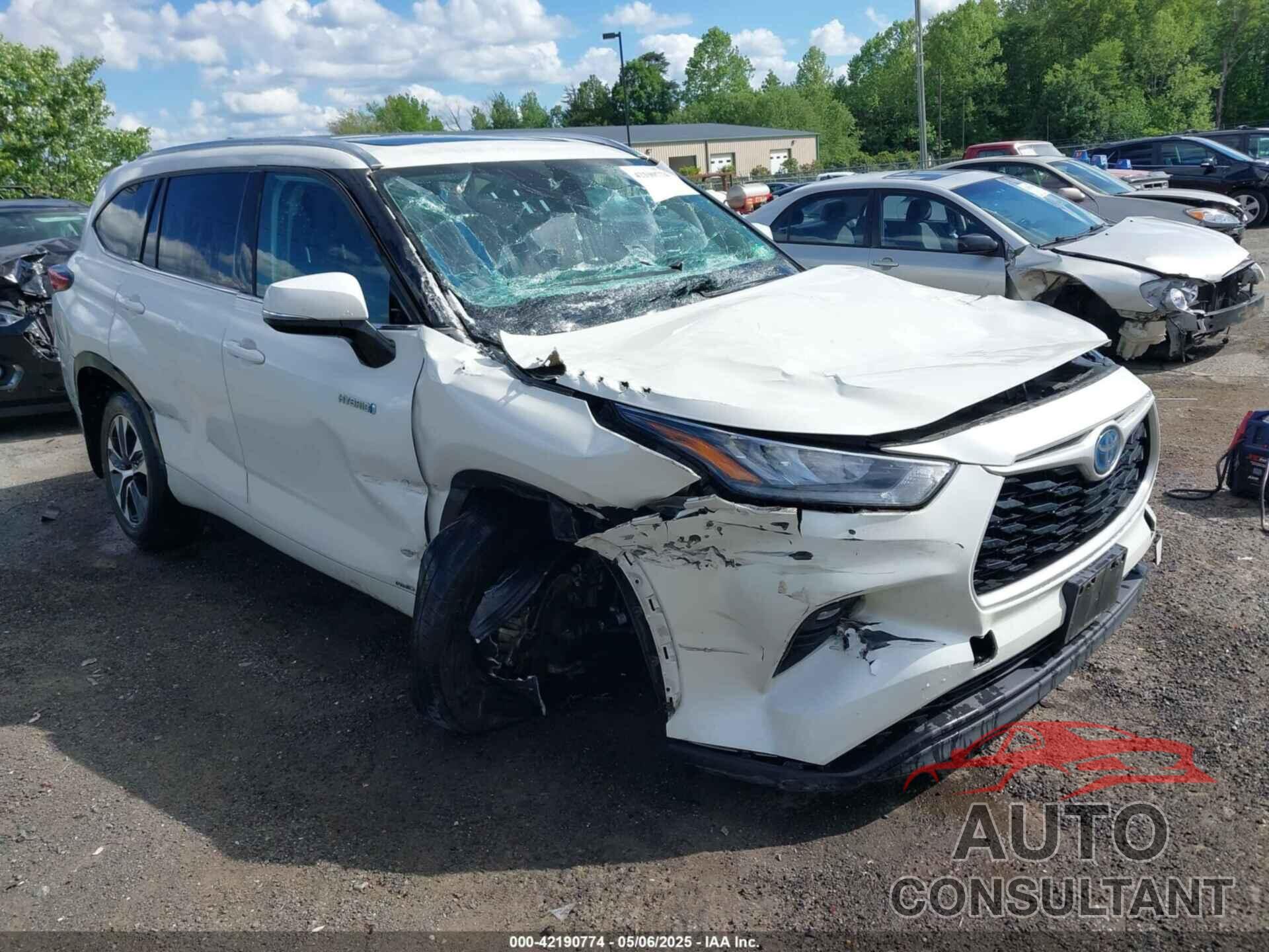 TOYOTA HIGHLANDER 2020 - 5TDHBRCH3LS510590