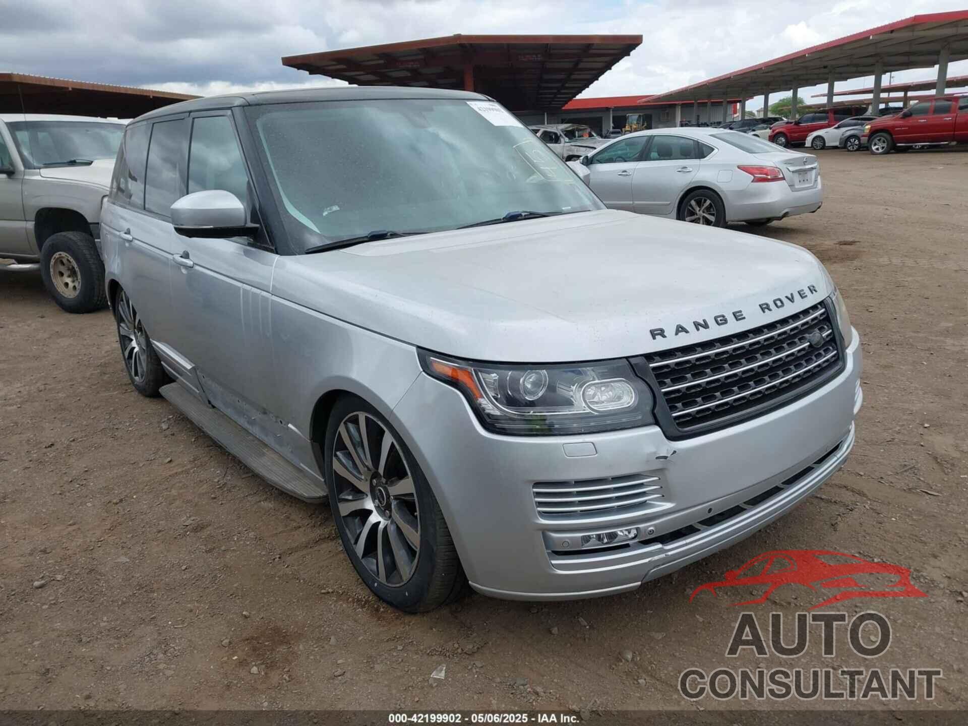 LAND ROVER RANGE ROVER 2015 - SALGS2VF8FA210651