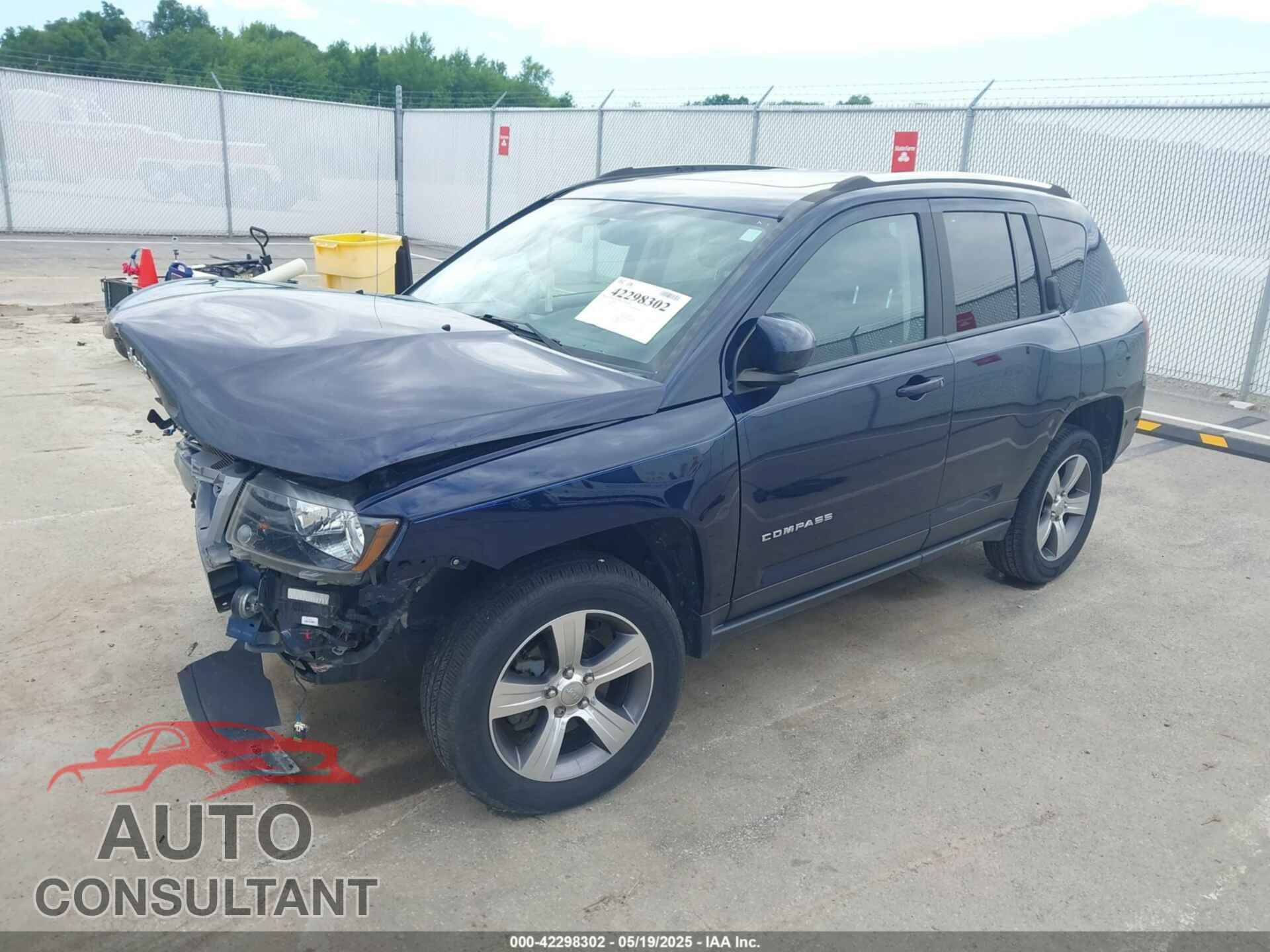 JEEP COMPASS 2017 - 1C4NJDEB0HD113505