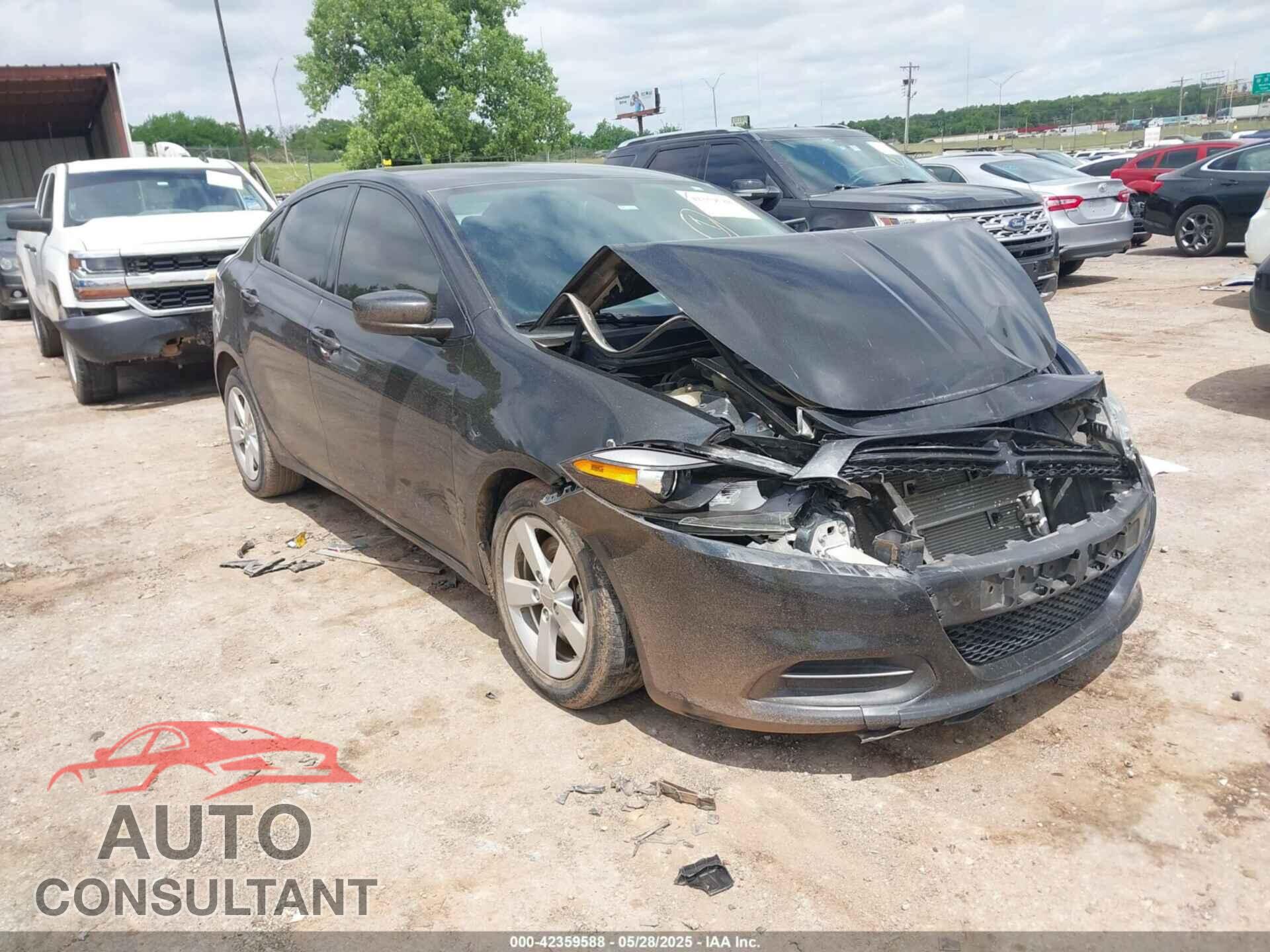 DODGE DART 2015 - 1C3CDFBB2FD251997
