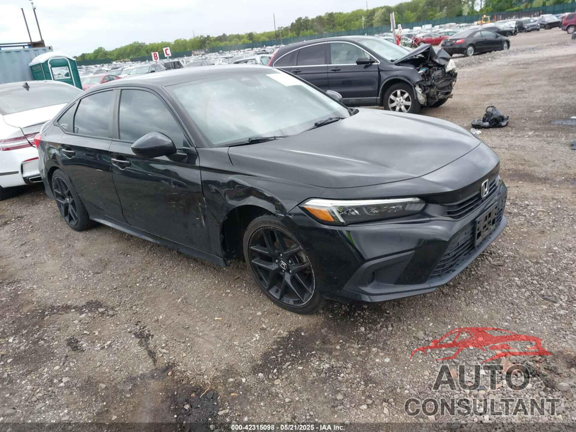 HONDA CIVIC 2022 - 2HGFE2F52NH552470