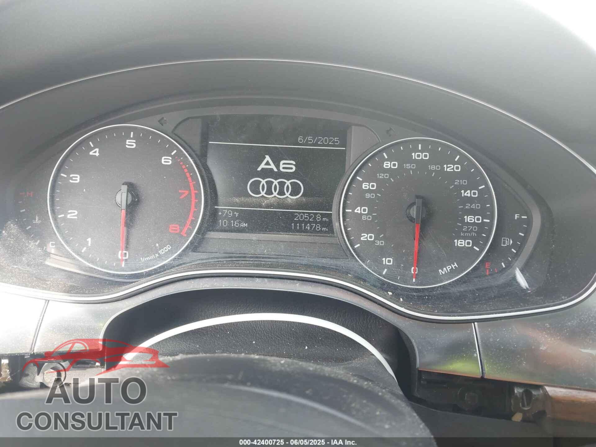 AUDI A6 2014 - WAUCFAFC4EN069297