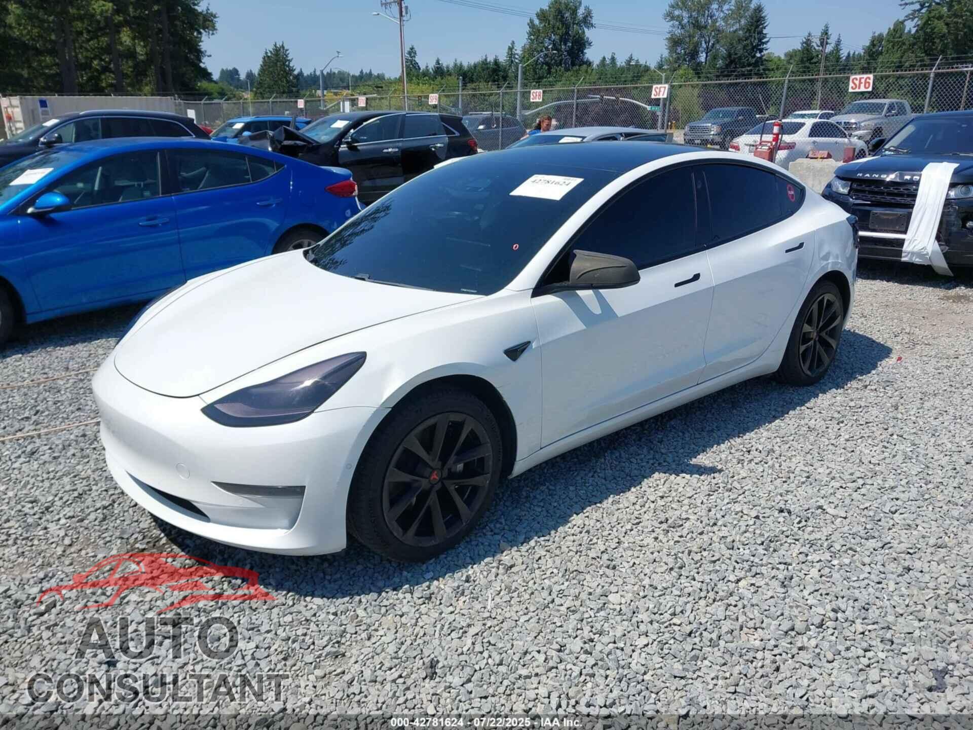 TESLA MODEL 3 2021 - 5YJ3E1EA0MF992539