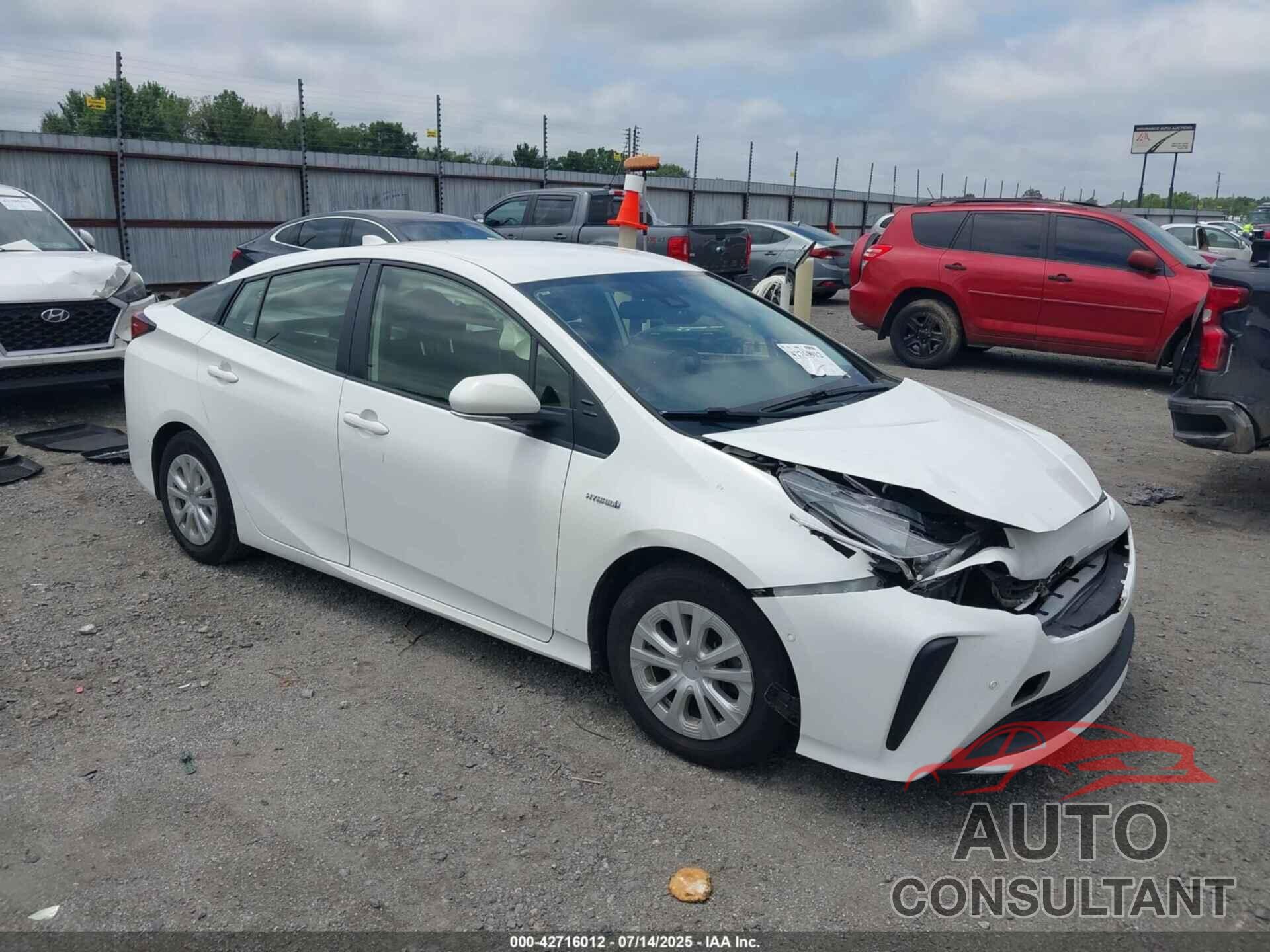 TOYOTA PRIUS 2022 - JTDKAMFU2N3181924