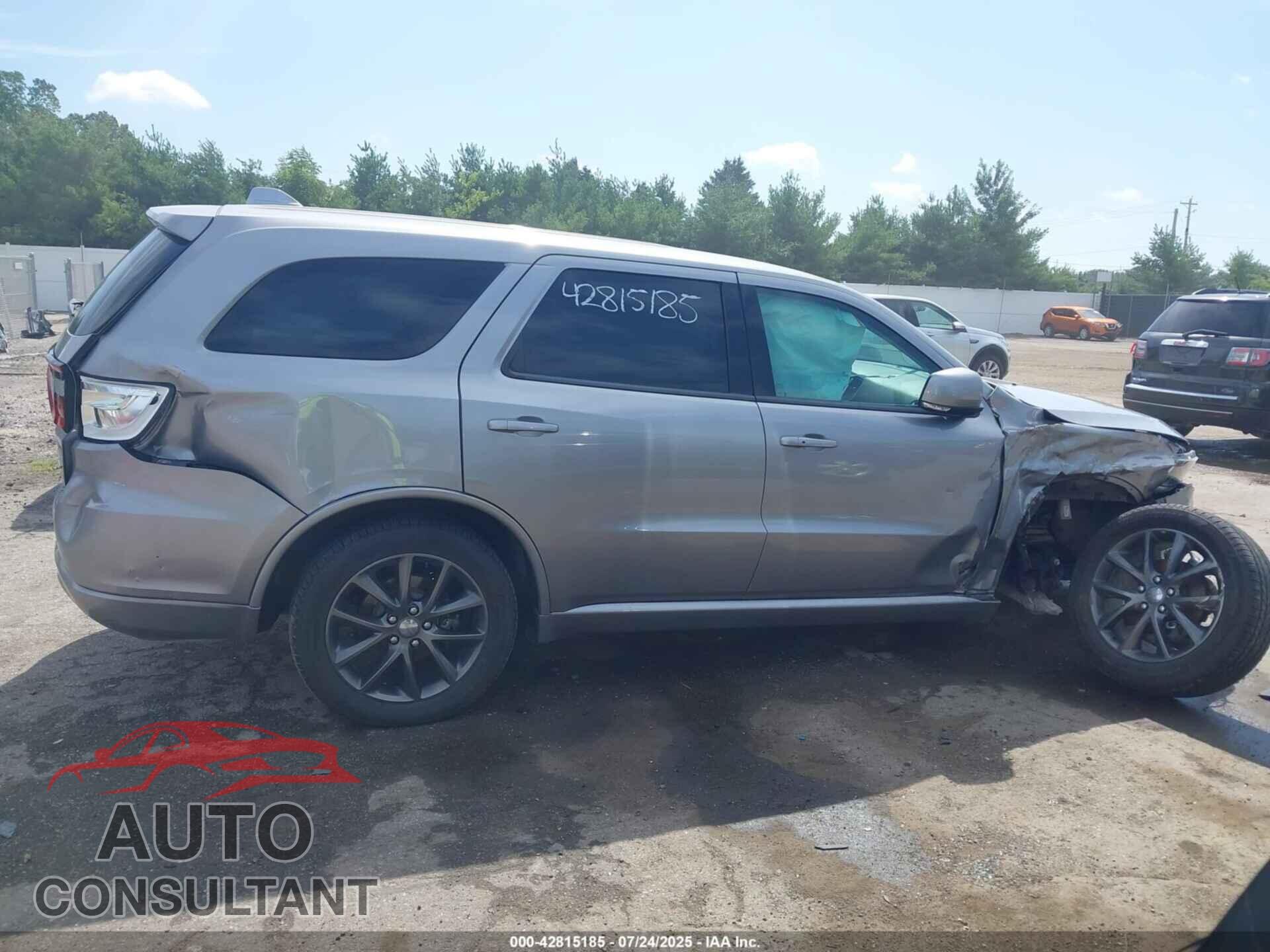 DODGE DURANGO 2017 - 1C4RDJDG8HC814299