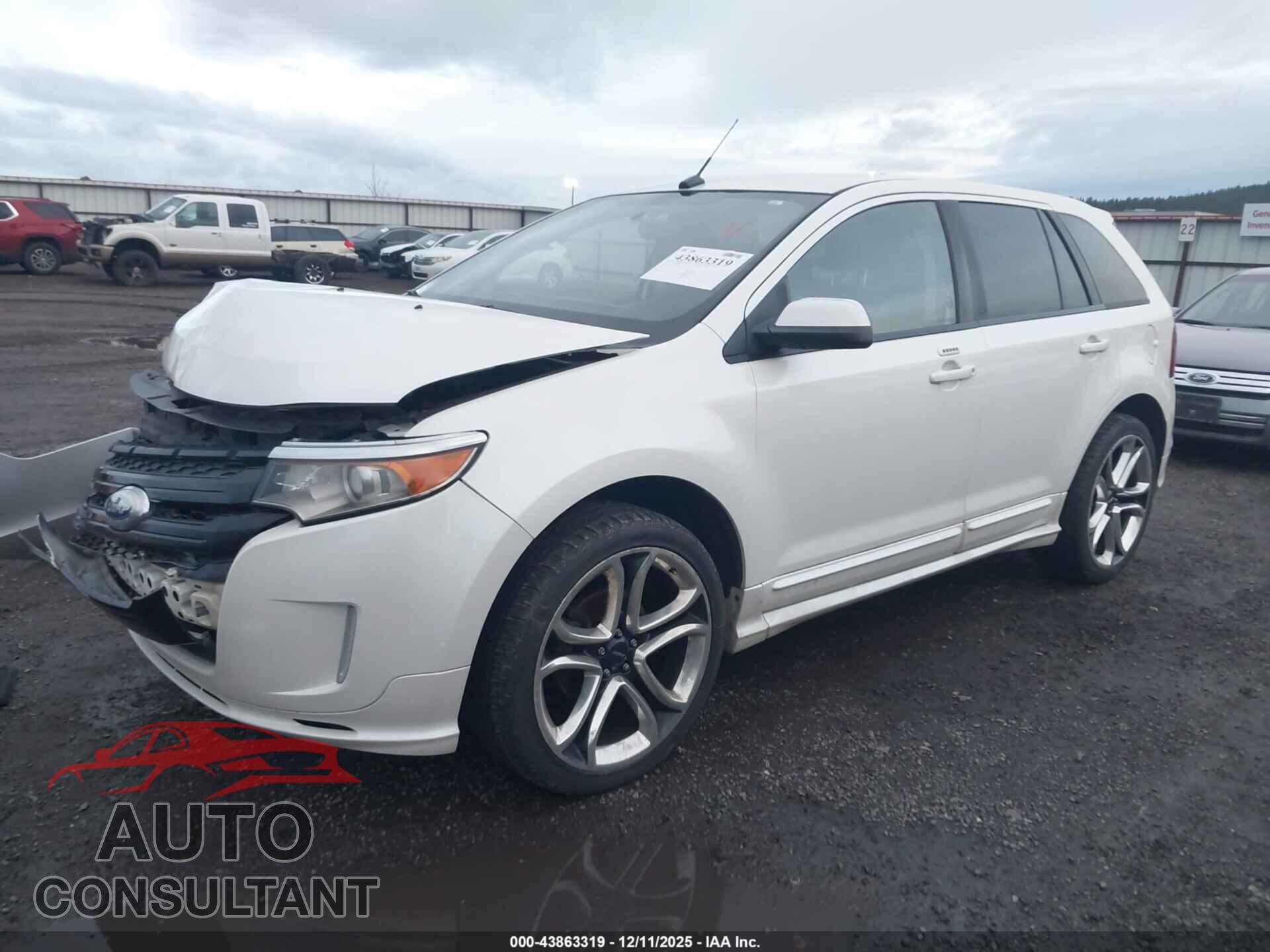 FORD EDGE 2012 - 2FMDK4AK3CBA61246