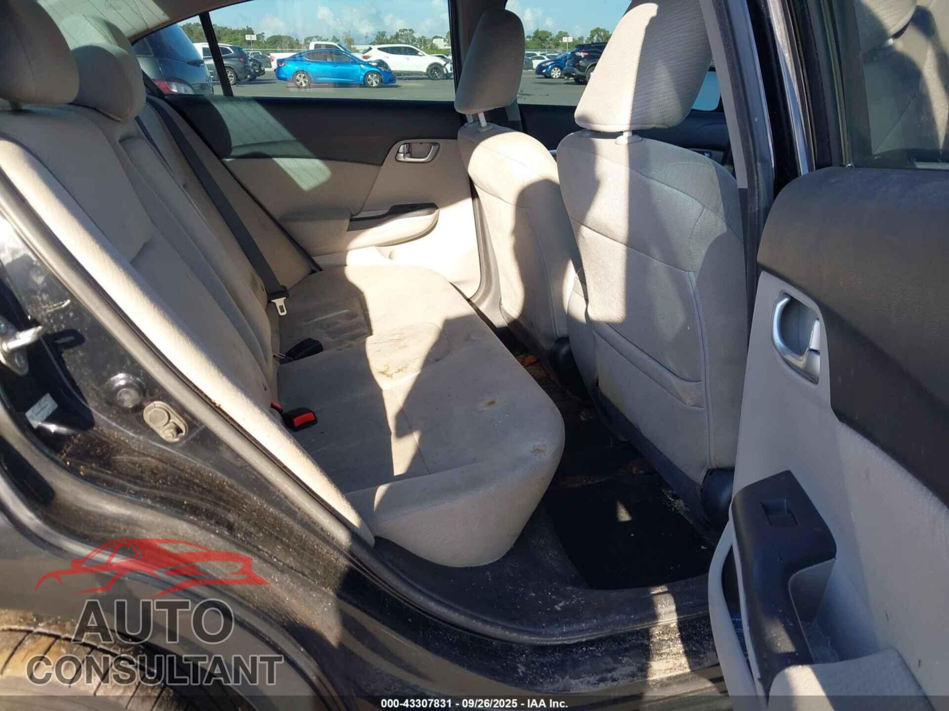 HONDA CIVIC 2013 - 19XFB2F81DE086414