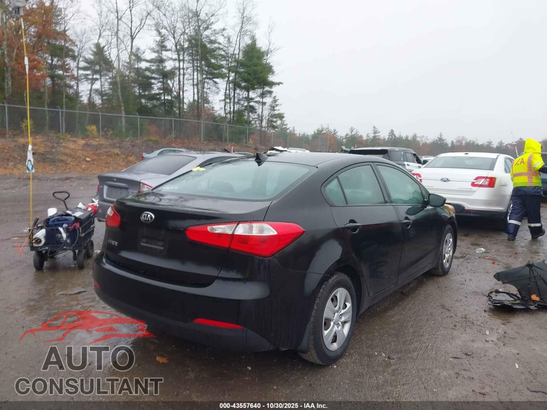 KIA FORTE 2016 - KNAFK4A6XG5492819