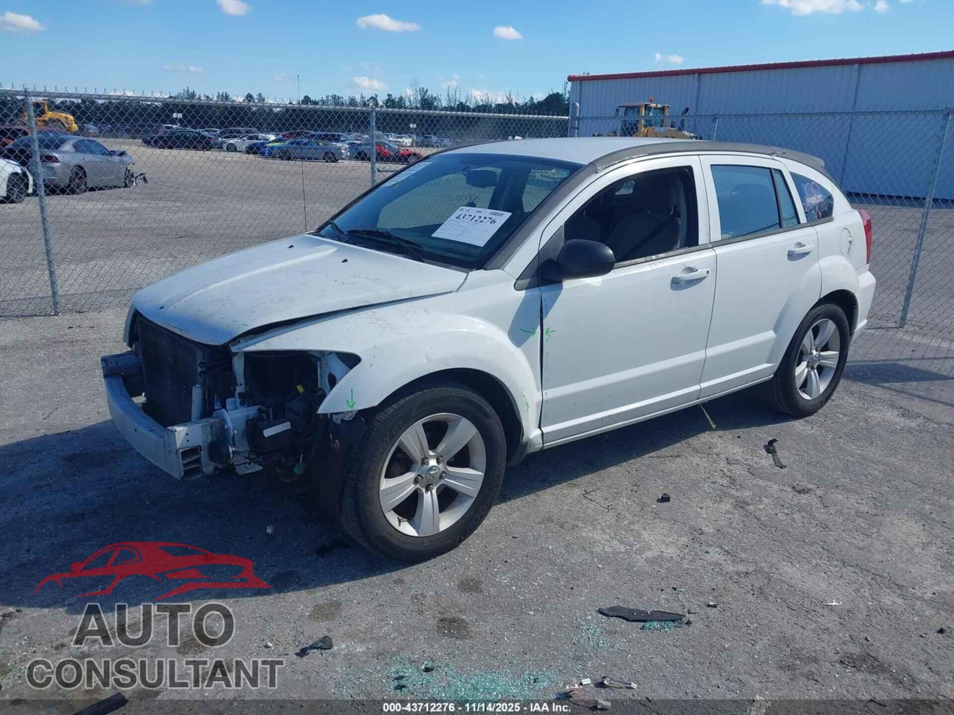 DODGE CALIBER 2011 - 1B3CB3HA0BD120836