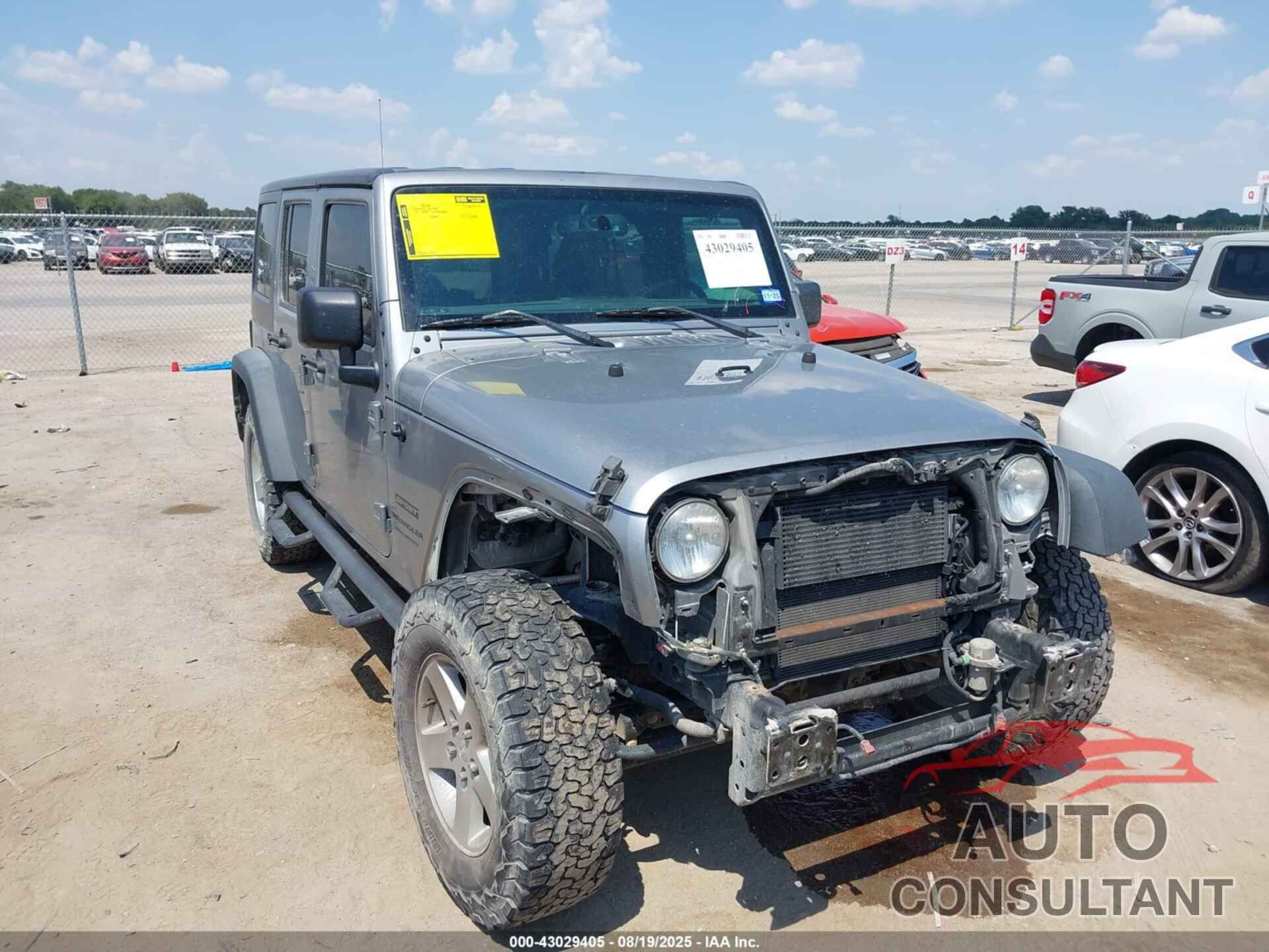 JEEP WRANGLER UNLIMITED 2015 - 1C4BJWDG8FL658981