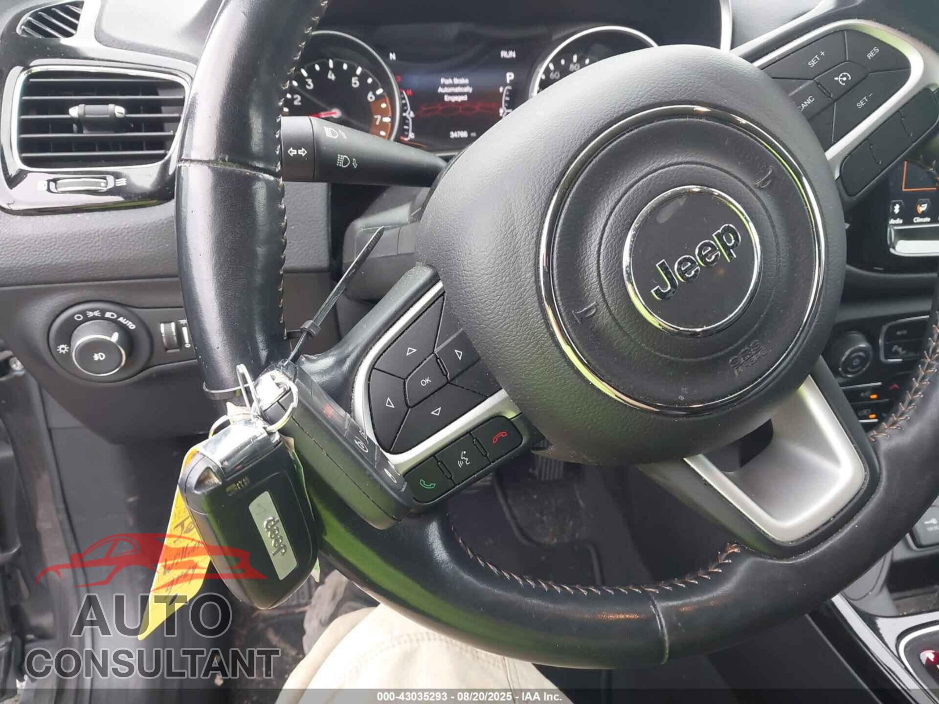 JEEP COMPASS 2020 - 3C4NJDCB2LT223705