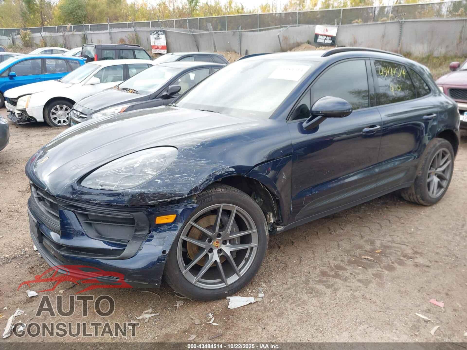 PORSCHE MACAN 2022 - WP1AA2A59NLB08998