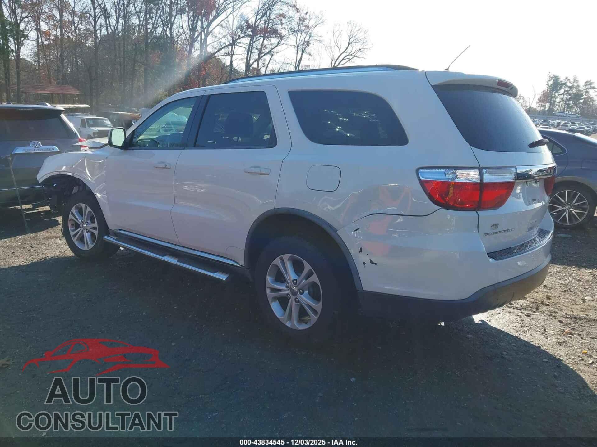 DODGE DURANGO 2012 - 1C4RDHAG7CC146775