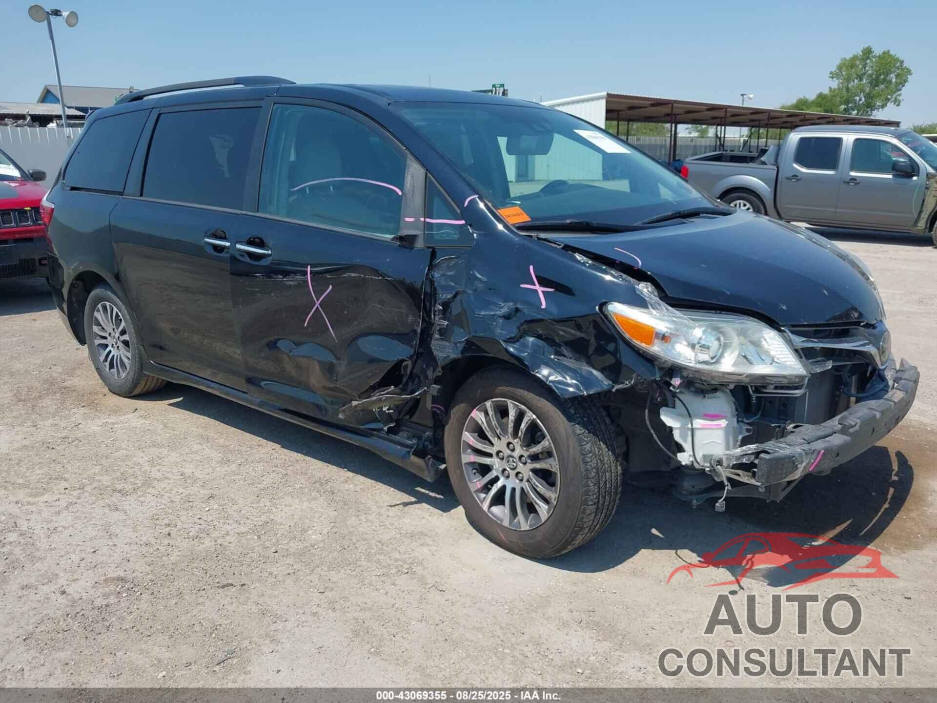 TOYOTA SIENNA 2019 - 5TDYZ3DC3KS015767