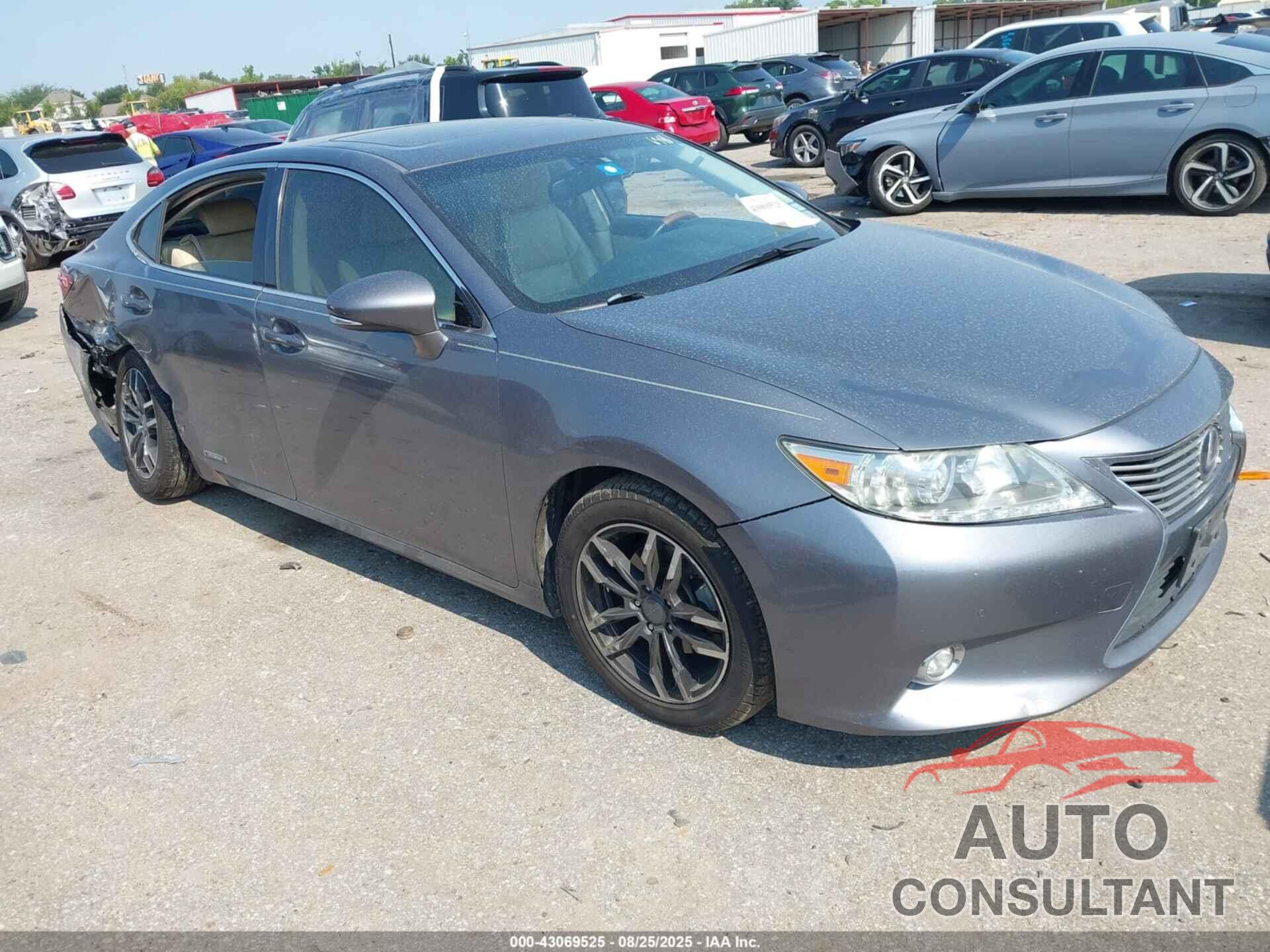 LEXUS ES 300H 2014 - JTHBW1GG0E2076358