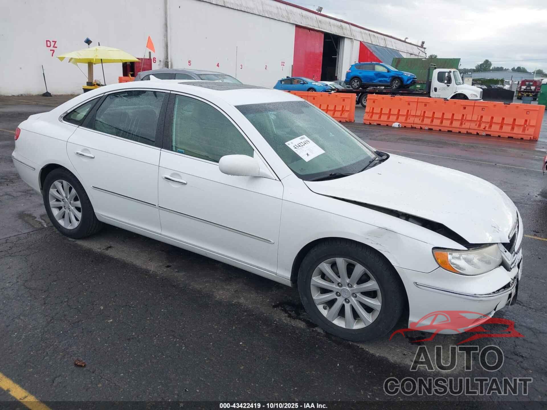HYUNDAI AZERA 2009 - KMHFC46D59A349693