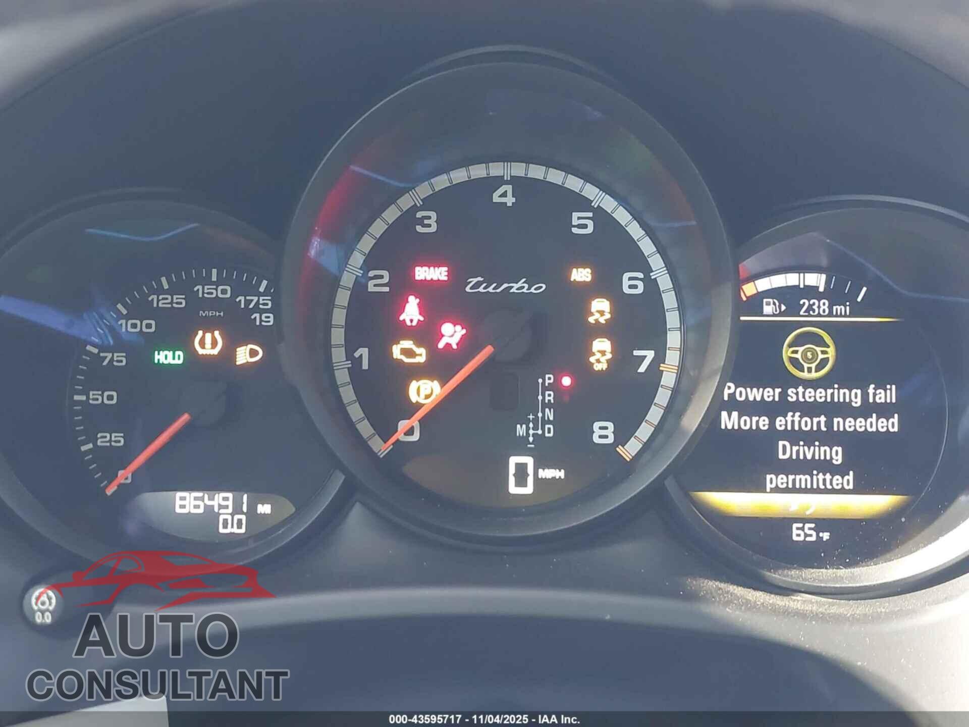 PORSCHE MACAN 2017 - WP1AF2A51HLB61961