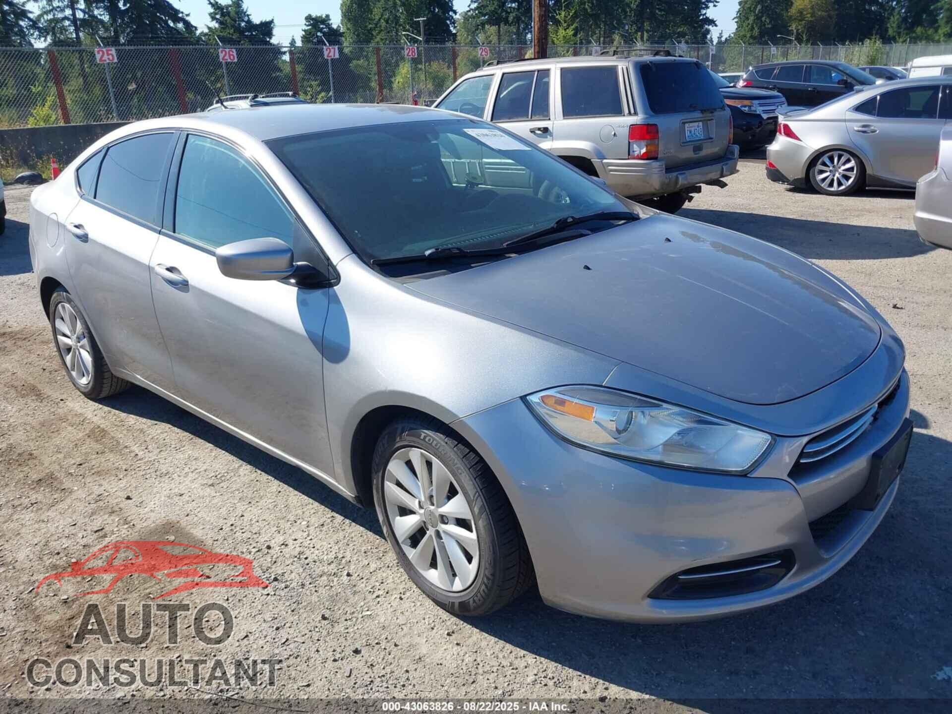 DODGE DART 2014 - 1C3CDFDH7ED768356