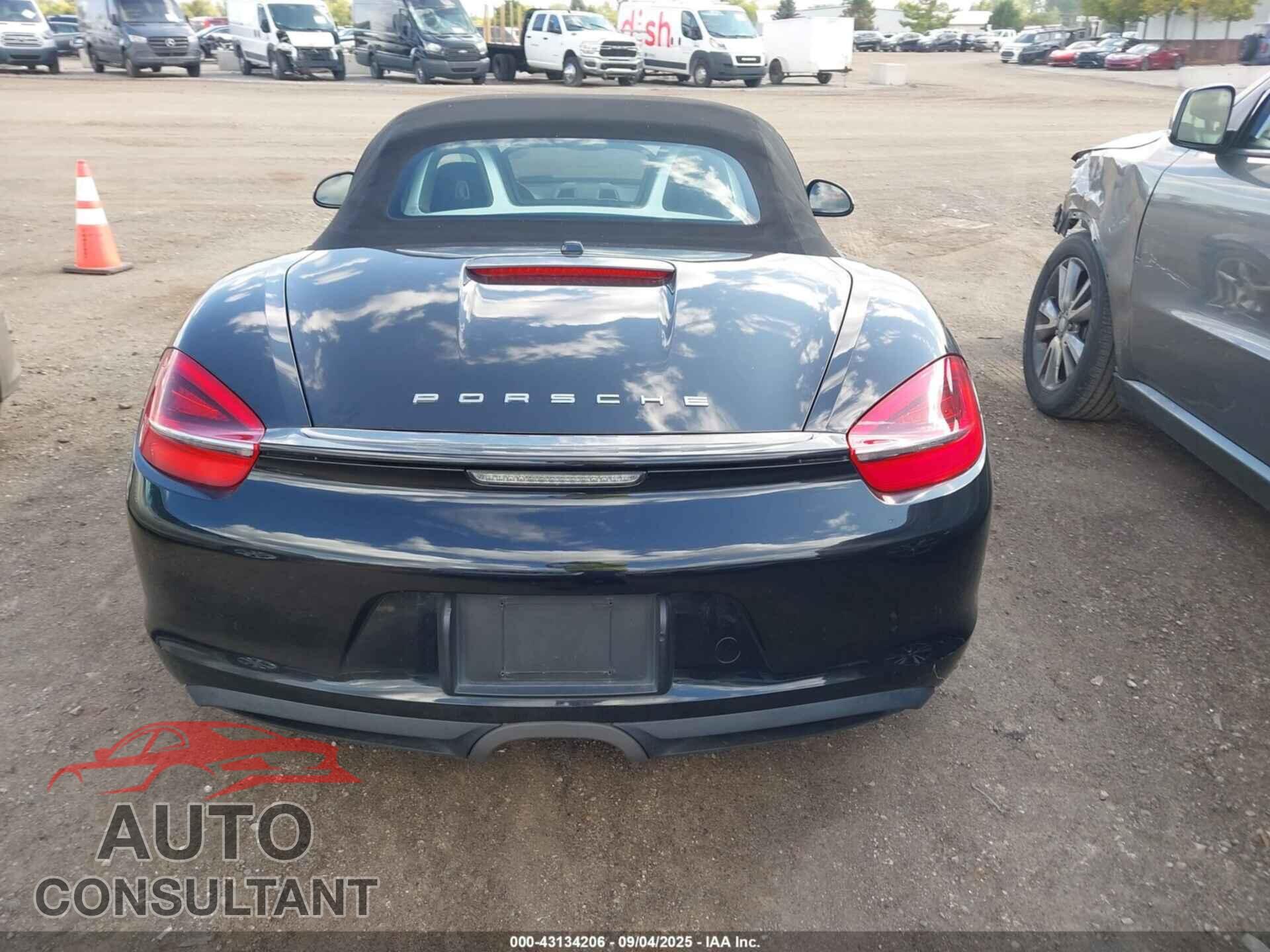 PORSCHE BOXSTER 2013 - WP0CA2A82DK112190