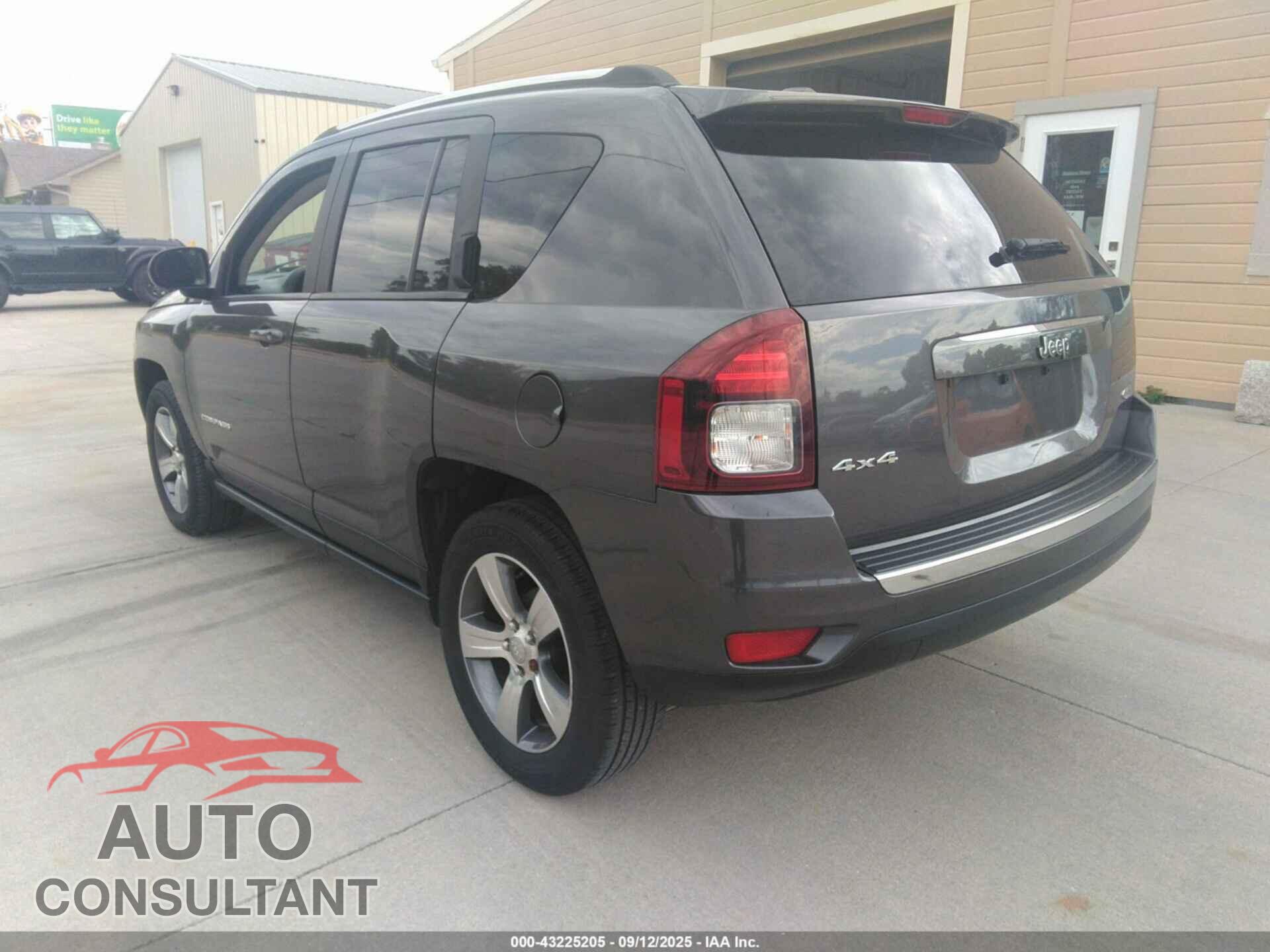 JEEP COMPASS 2017 - 1C4NJDEB9HD192575