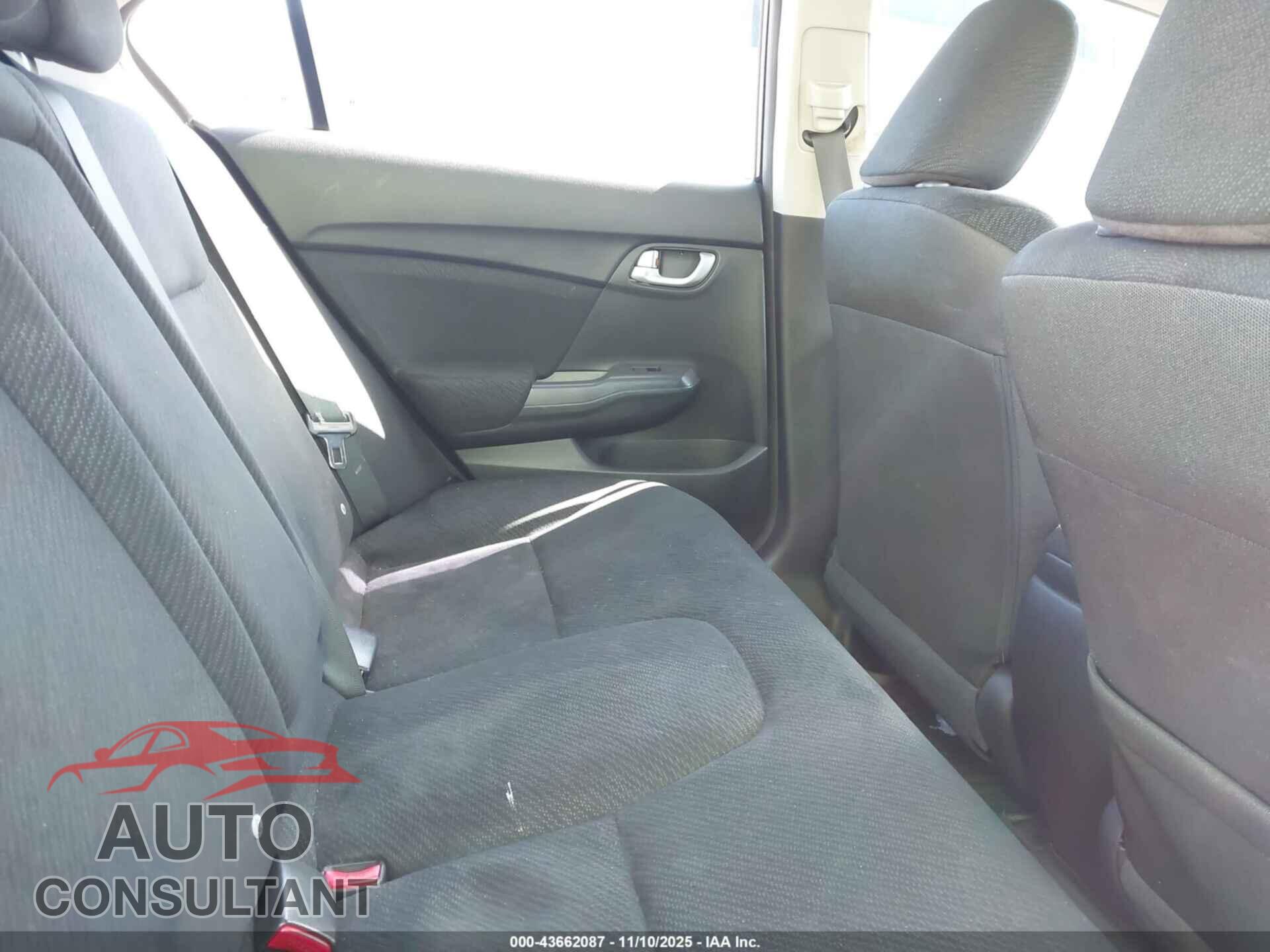 HONDA CIVIC 2013 - 19XFB2F84DE247127
