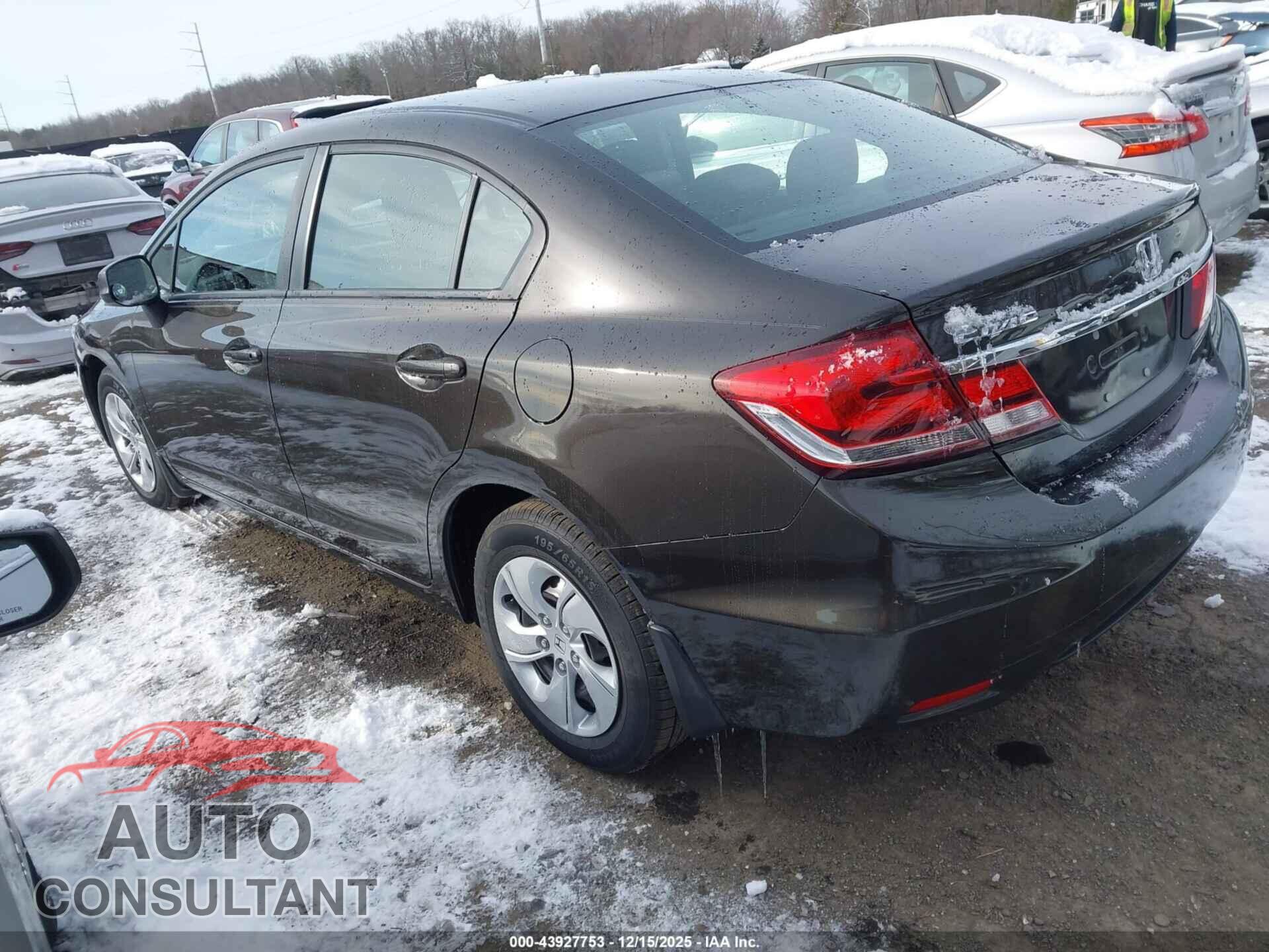HONDA CIVIC 2013 - 19XFB2F56DE201997