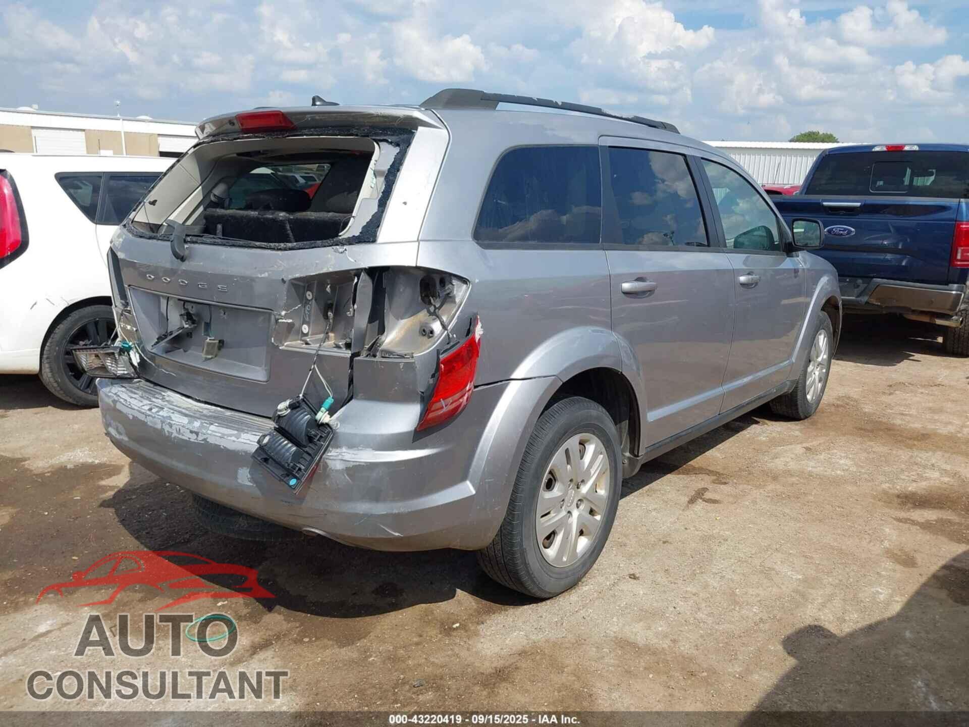 DODGE JOURNEY 2017 - 3C4PDCAB7HT691756