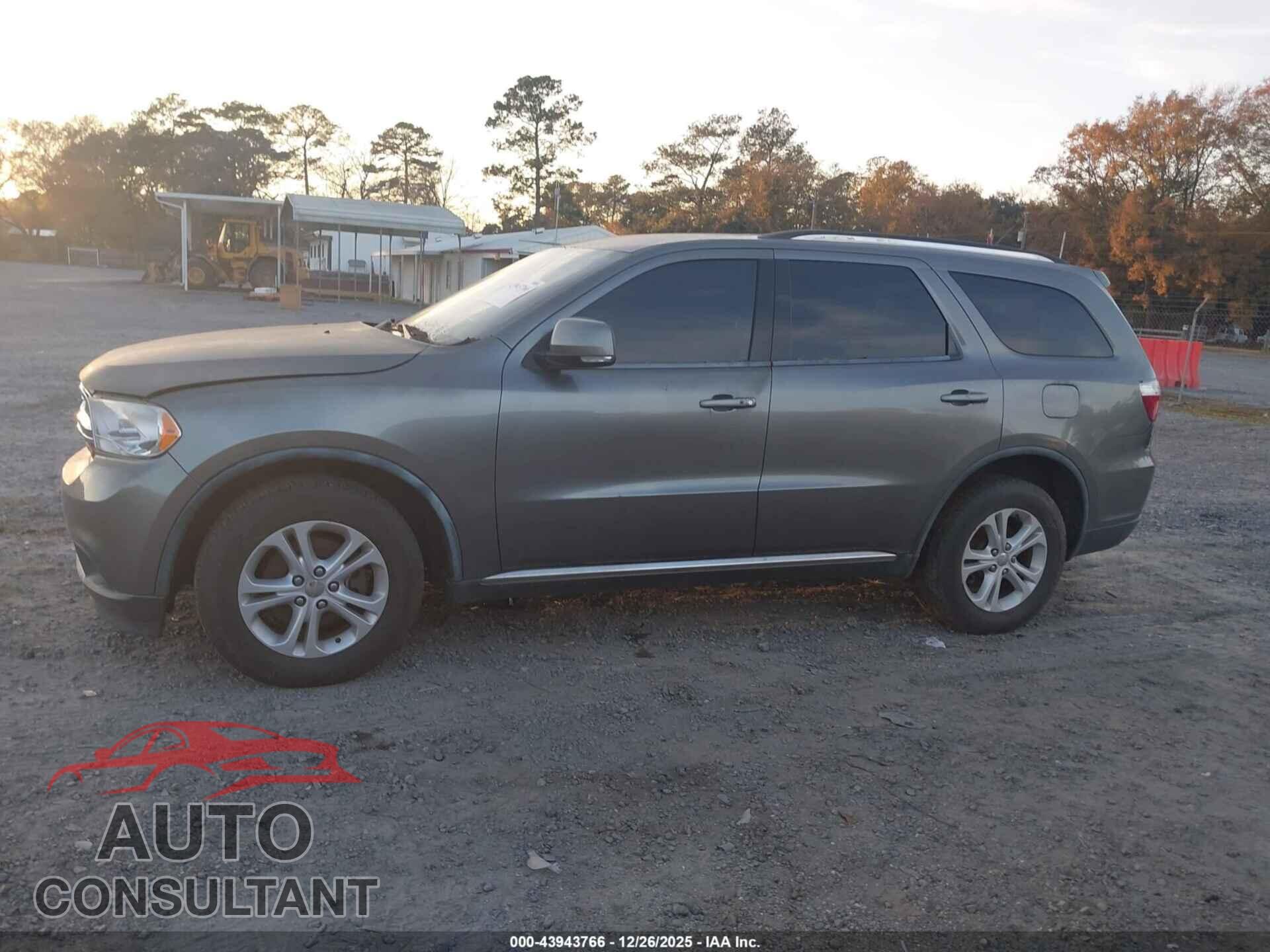 DODGE DURANGO 2012 - 1C4RDHDG6CC247253
