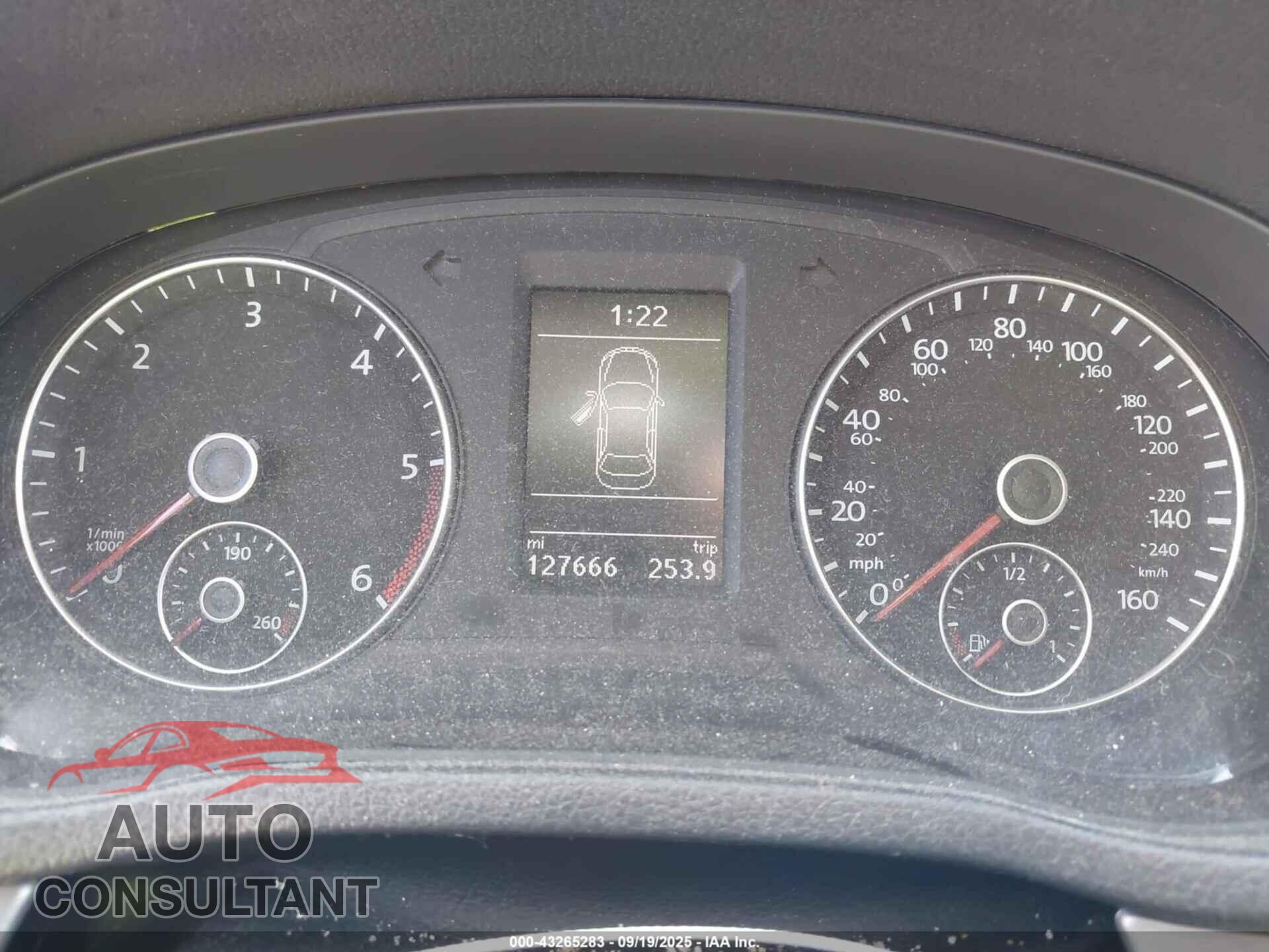 VOLKSWAGEN PASSAT 2014 - 1VWBN7A34EC021237