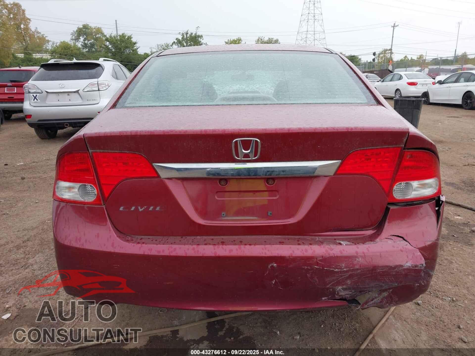 HONDA CIVIC 2009 - 2HGFA16909H343422
