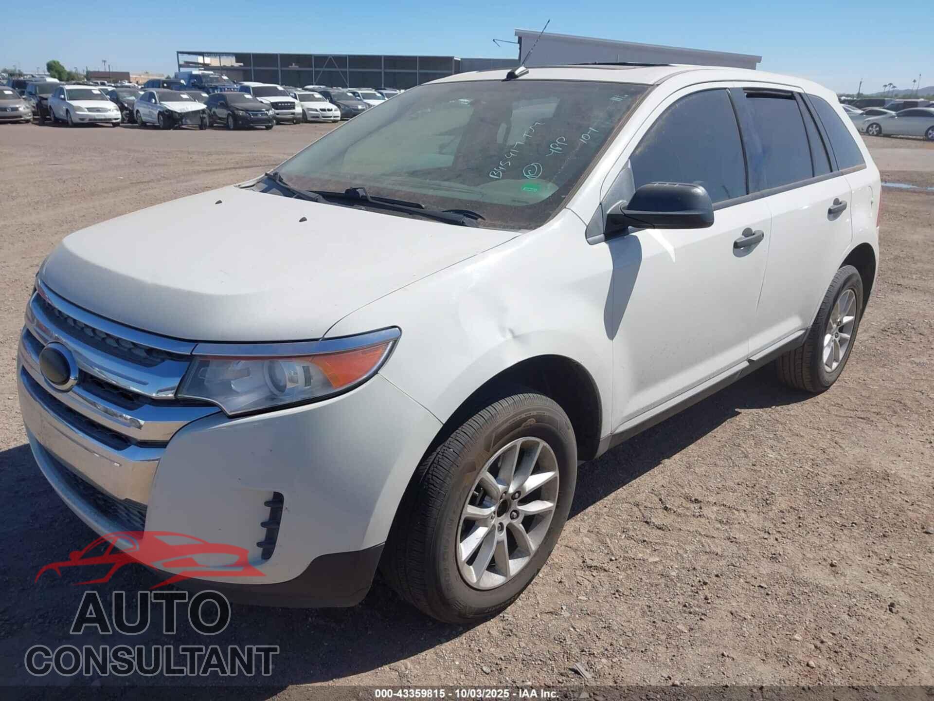 FORD EDGE 2013 - 2FMDK3GC3DBB45417