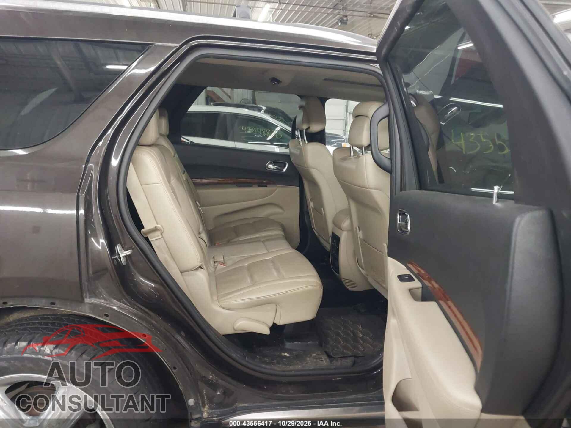 DODGE DURANGO 2012 - 1C4SDJET7CC321087
