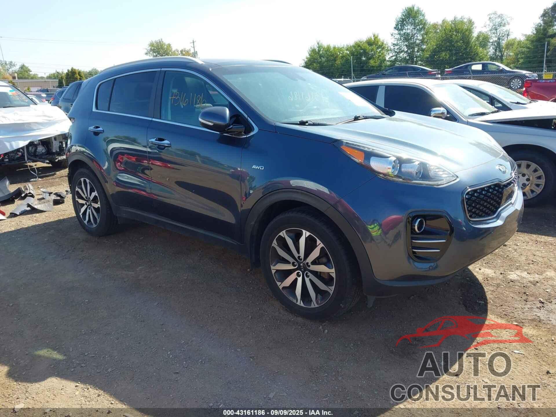 KIA SPORTAGE 2017 - KNDPNCAC3H7180328