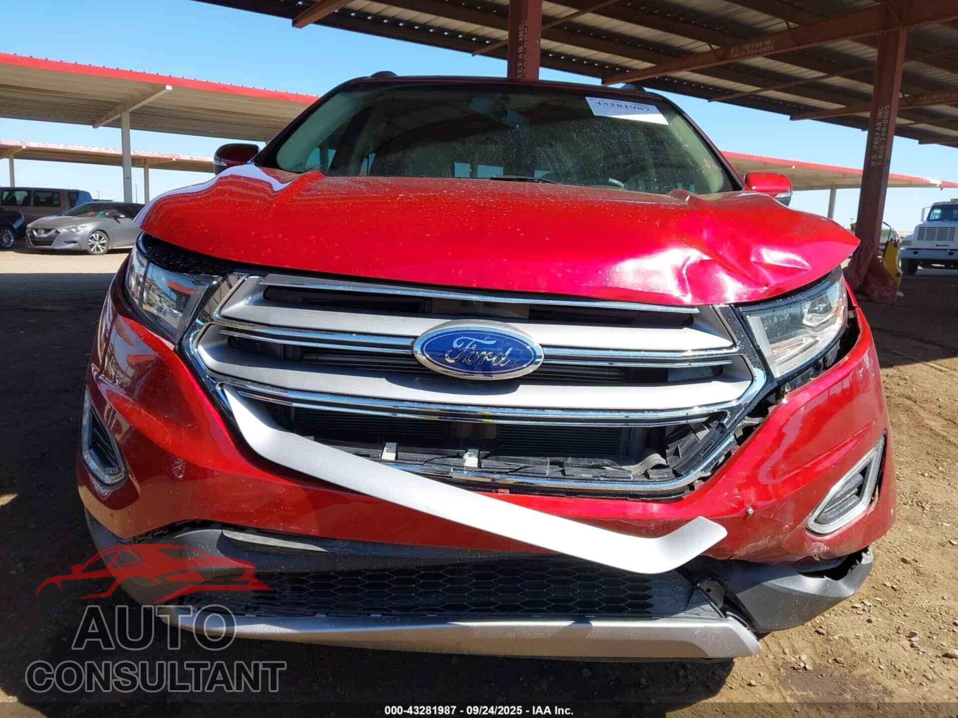 FORD EDGE 2018 - 2FMPK3J8XJBC56088