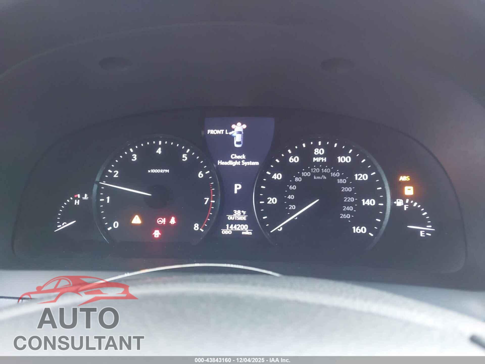 LEXUS LS 460 2014 - JTHCL5EF0E5020403
