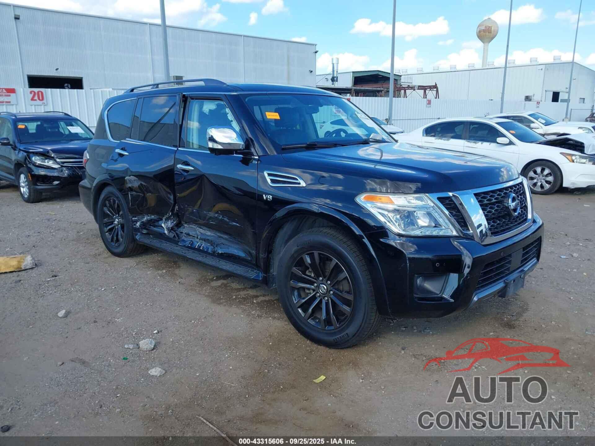 NISSAN ARMADA 2019 - JN8AY2NC0K9585368