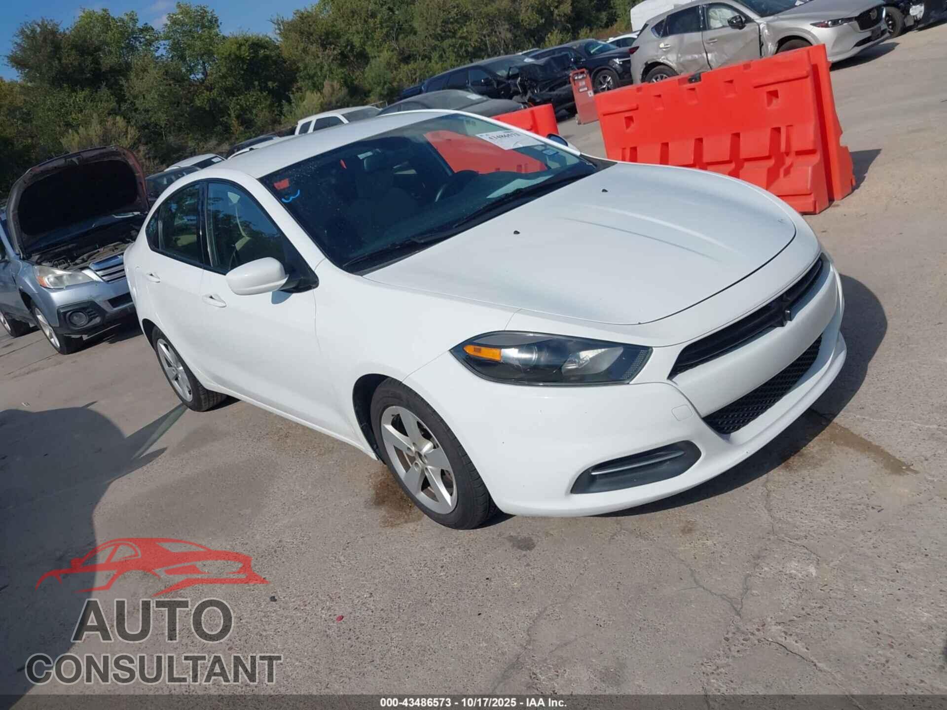 DODGE DART 2015 - 1C3CDFBB5FD211669