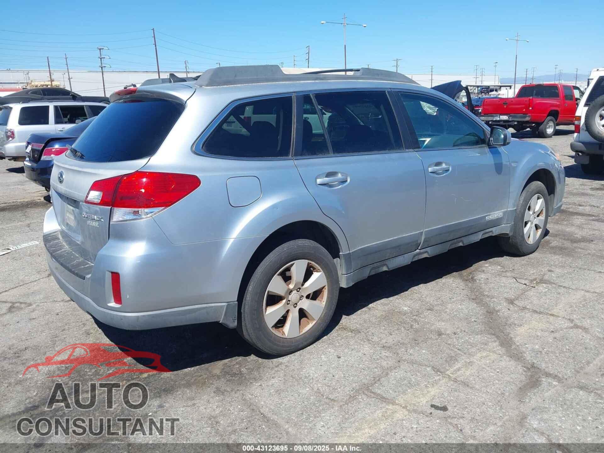SUBARU OUTBACK 2012 - 4S4BRBFCXC3293576