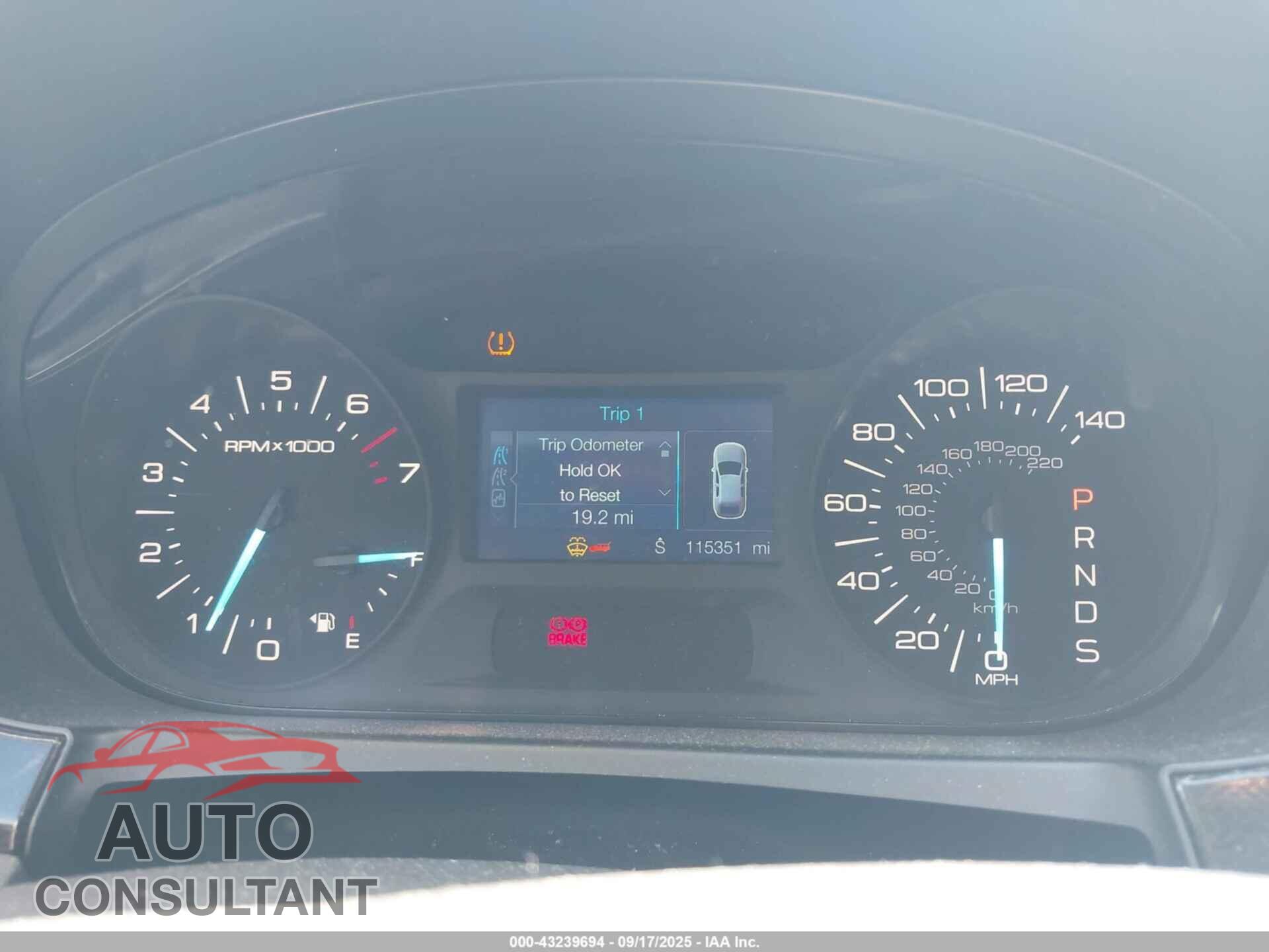 FORD EDGE 2013 - 2FMDK3GC7DBC53345