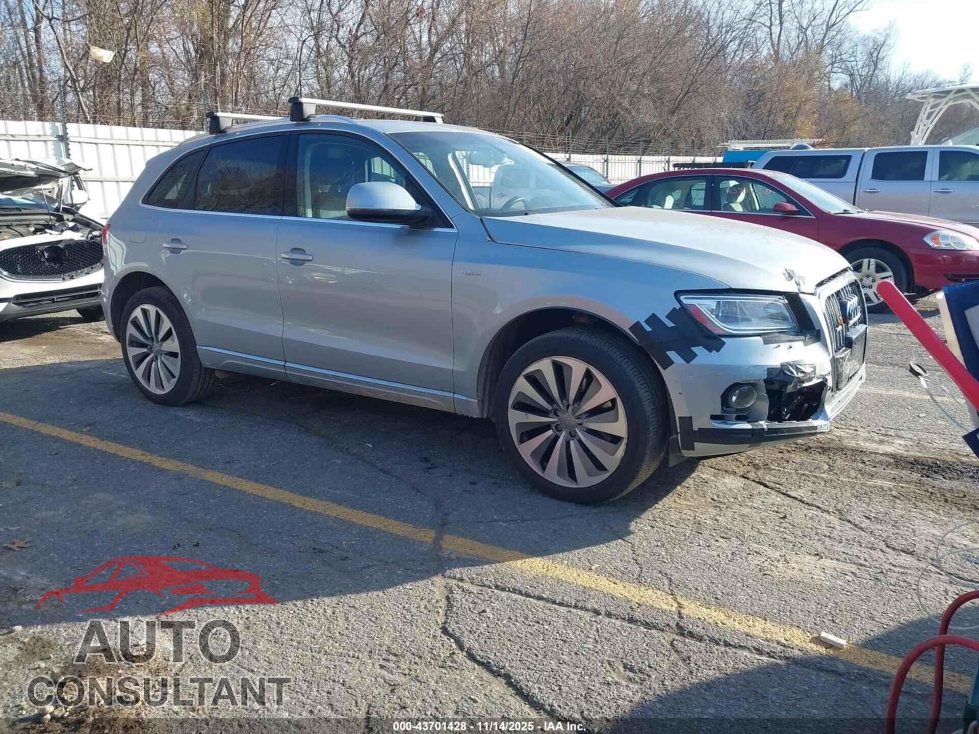 AUDI Q5 HYBRID 2013 - WA1C8AFP8DA027408